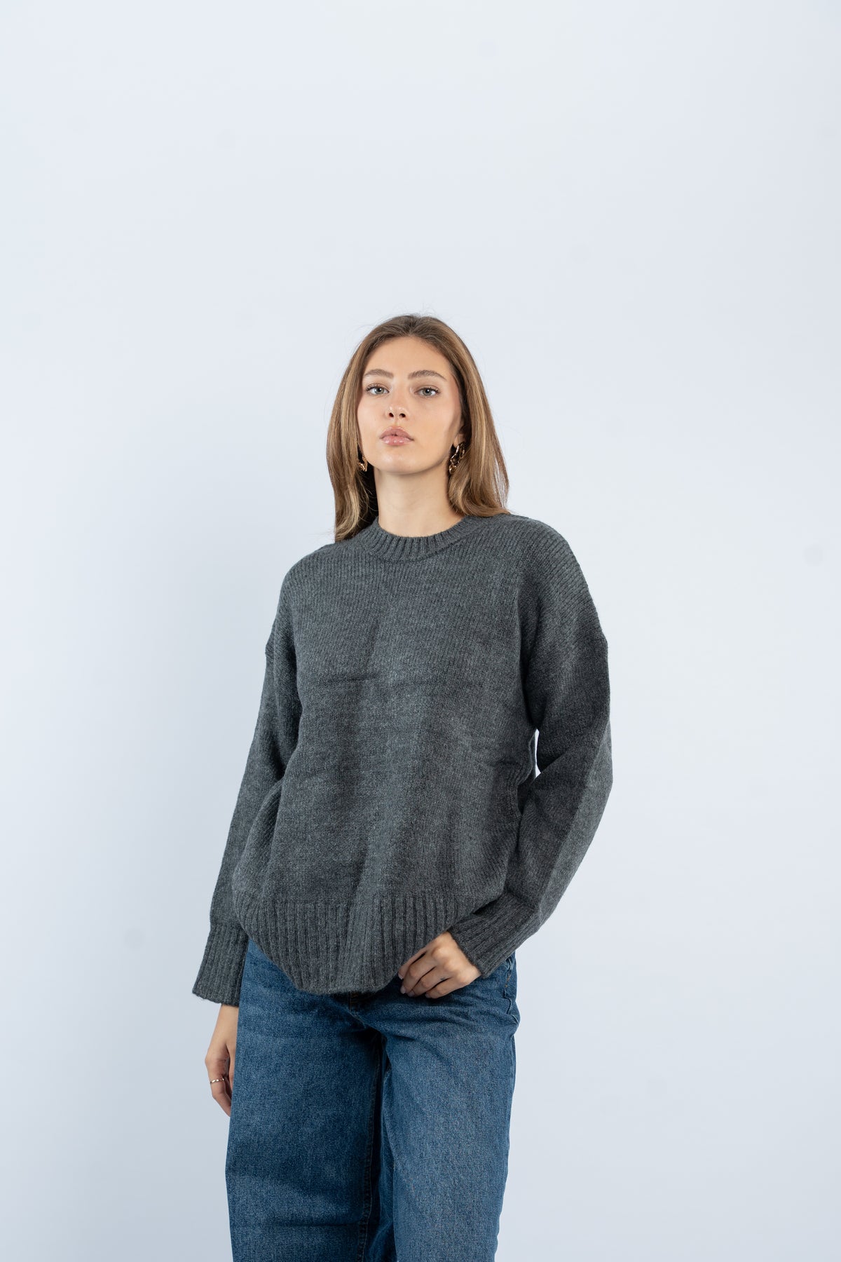 Classic knit sweater