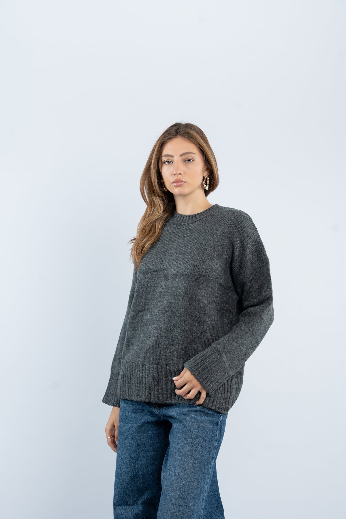 Classic knit sweater