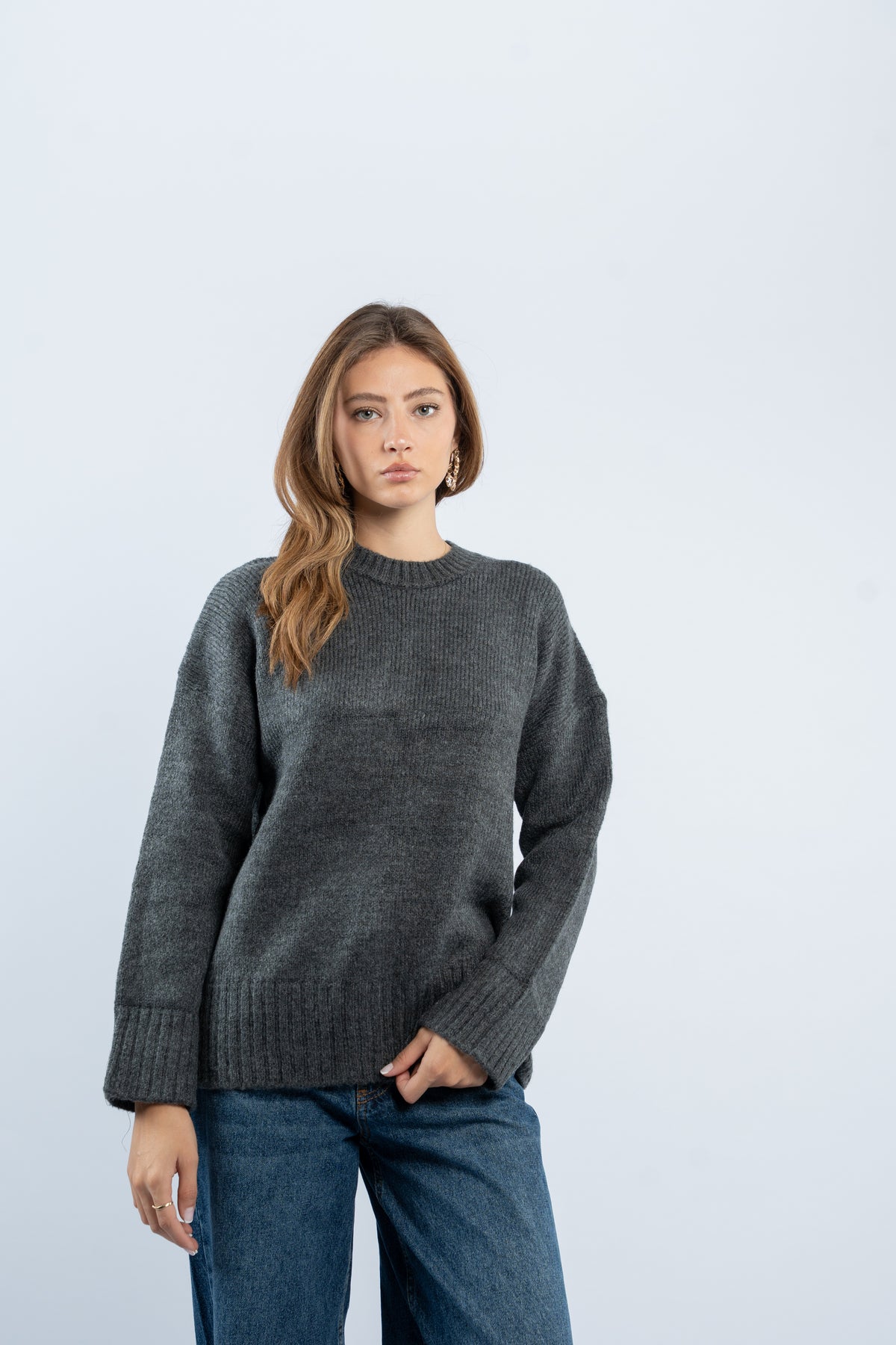 Classic knit sweater