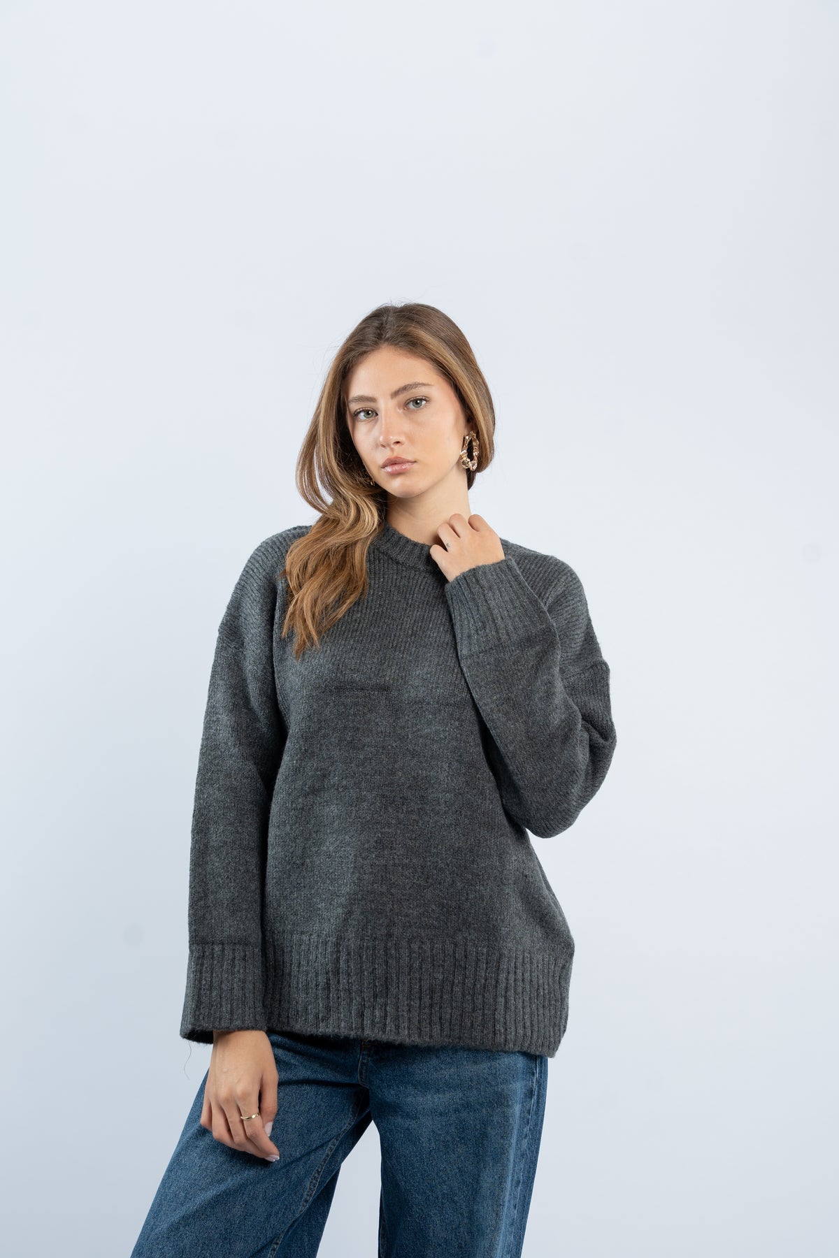 Classic knit sweater