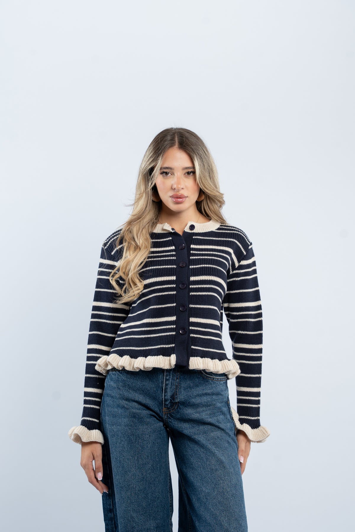 Coquette wool top
