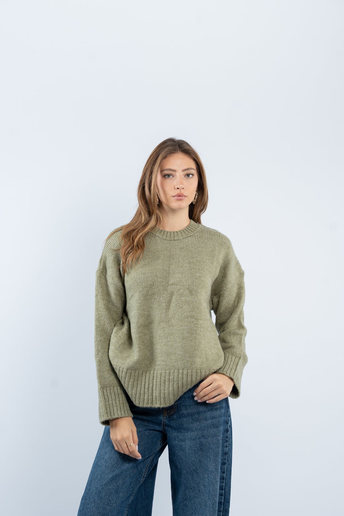 Classic knit sweater