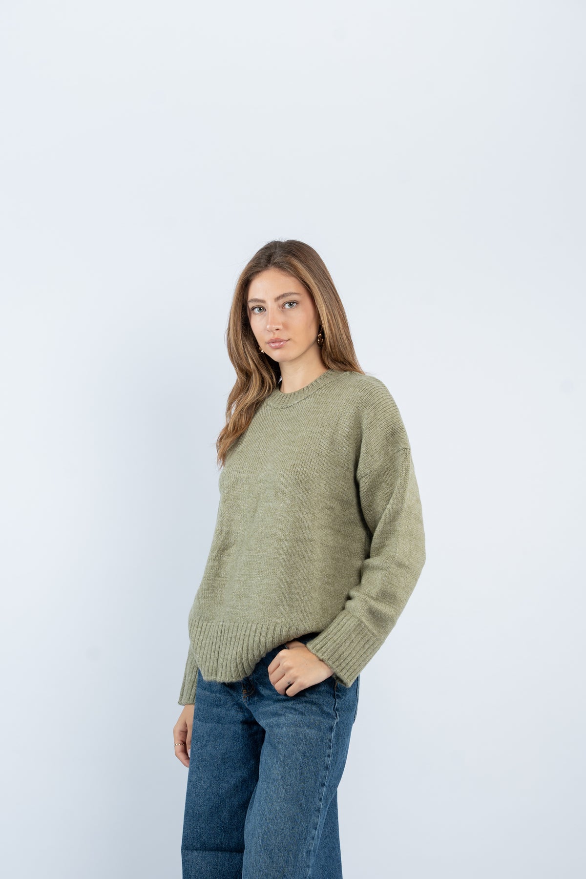 Classic knit sweater