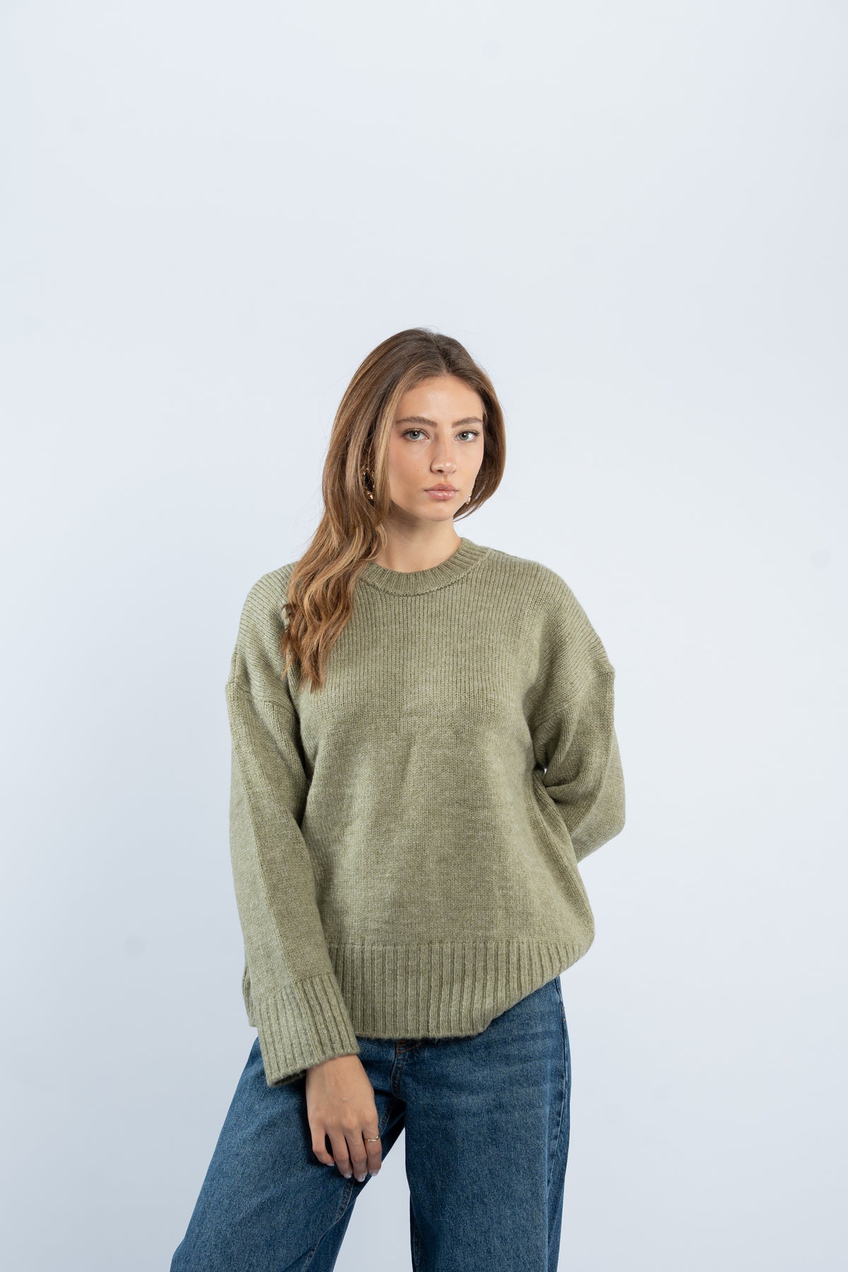 Classic knit sweater
