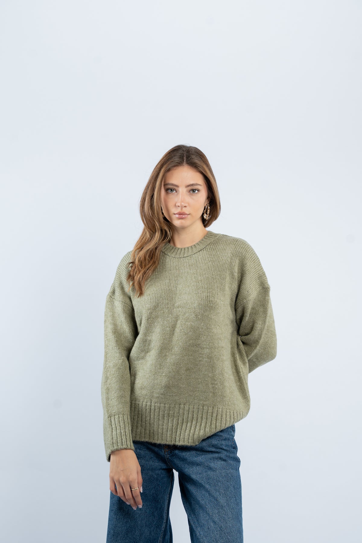 Classic knit sweater