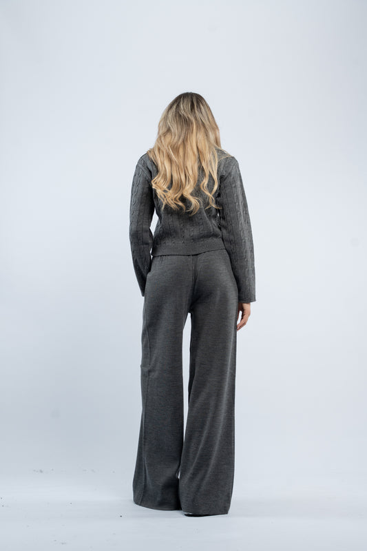 Braided polo set