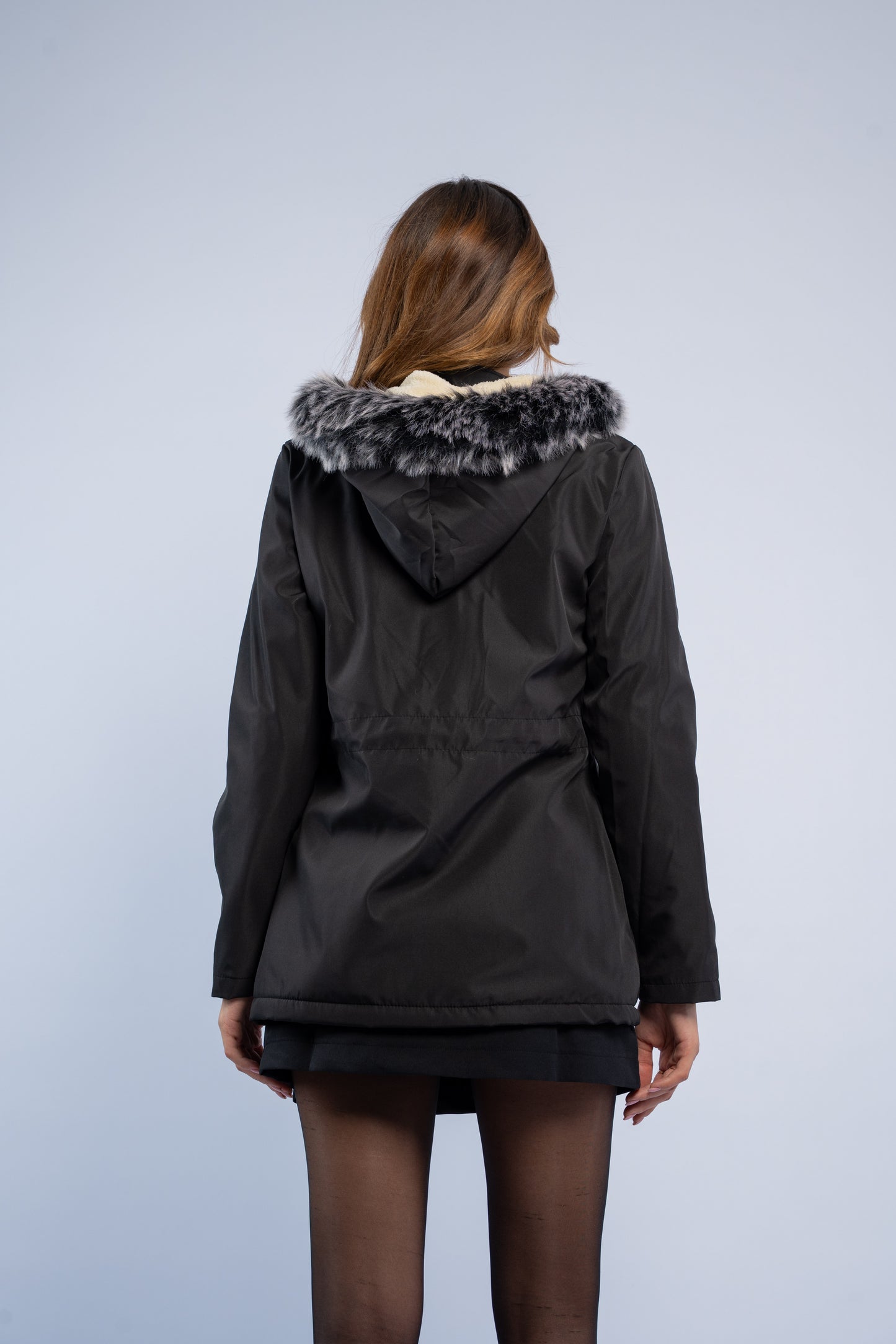 Waterproof jacket with zippers