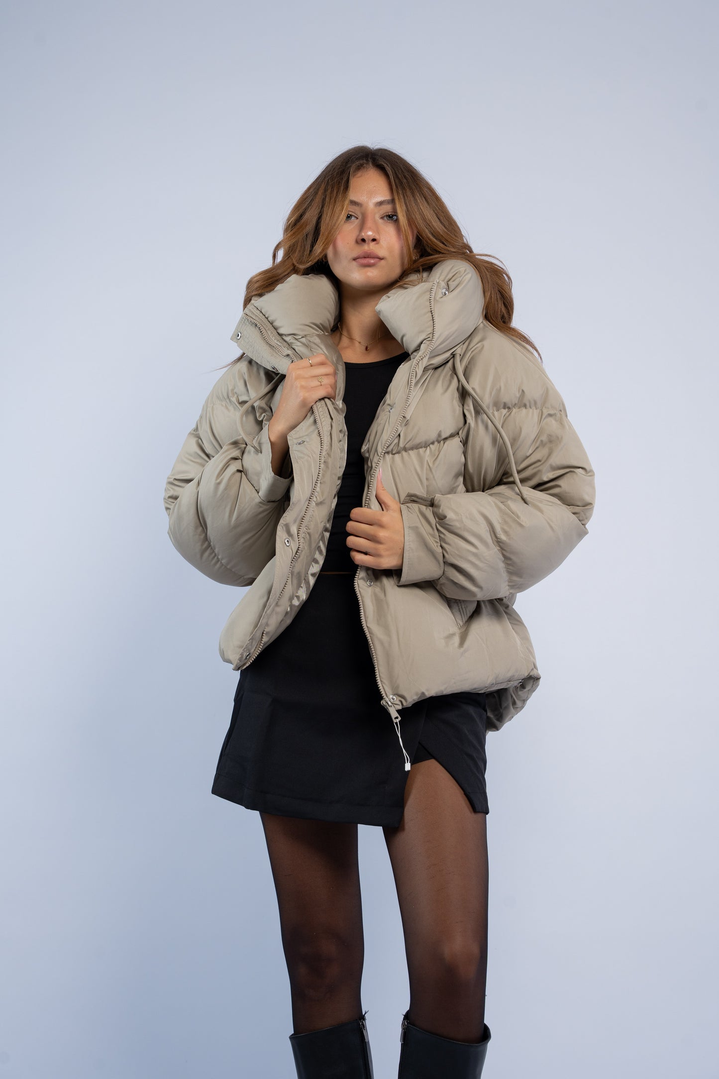 Oversized puffer jacket