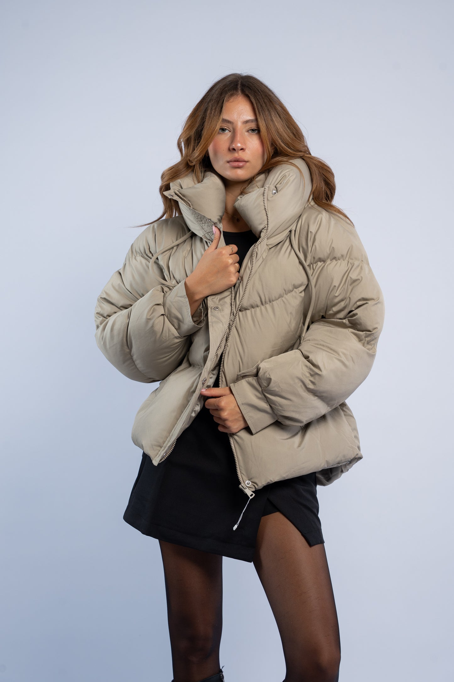 Oversized puffer jacket