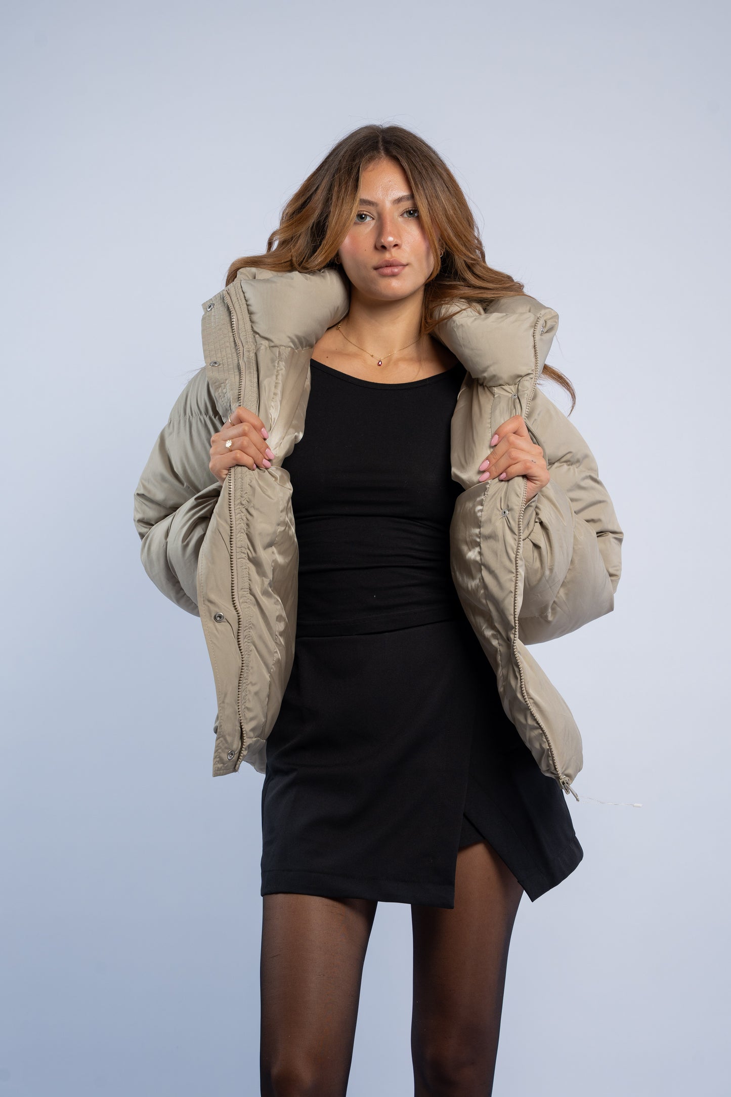 Oversized puffer jacket