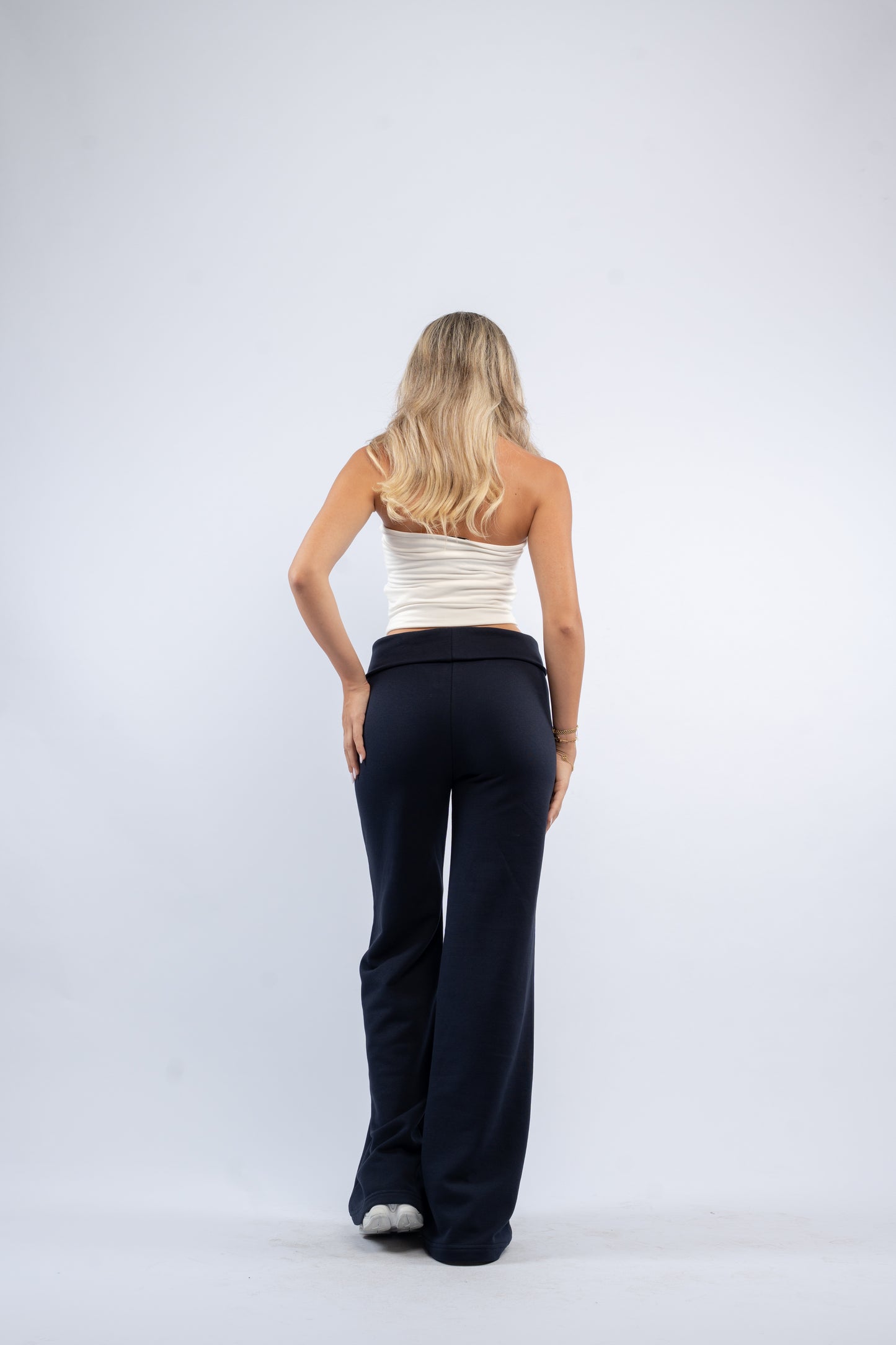 Fold-over lounge pants