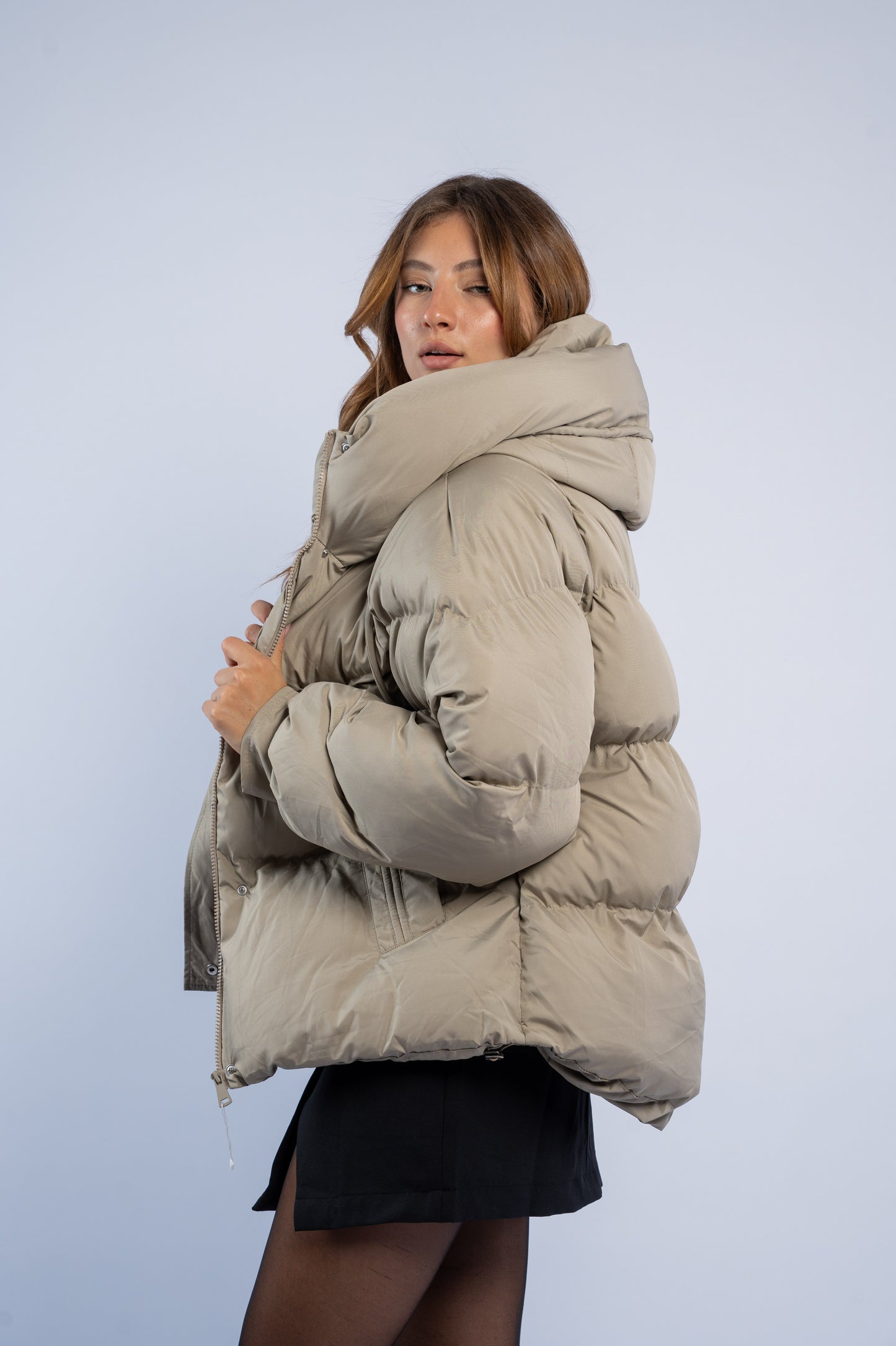 Oversized puffer jacket