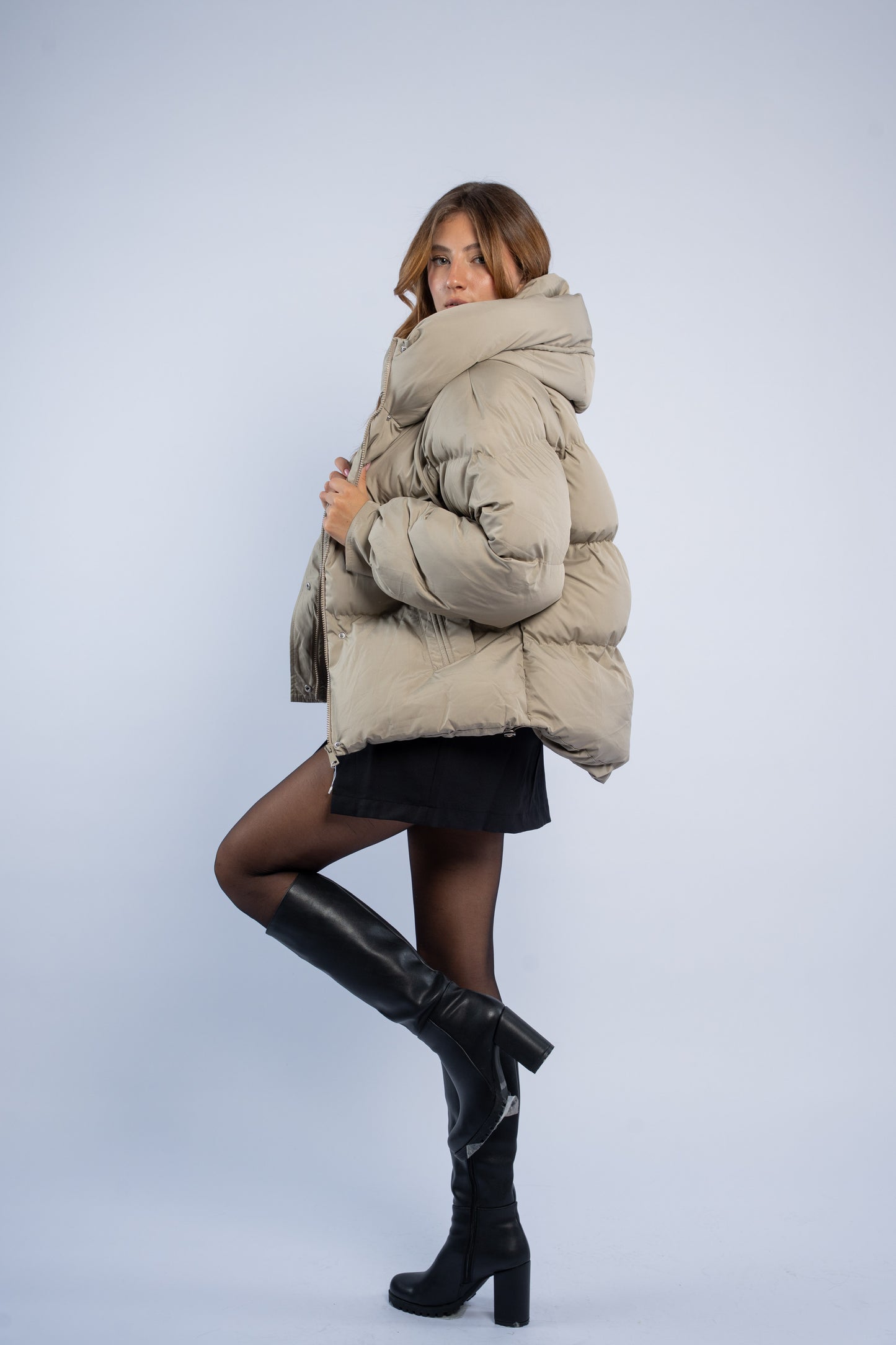 Oversized puffer jacket