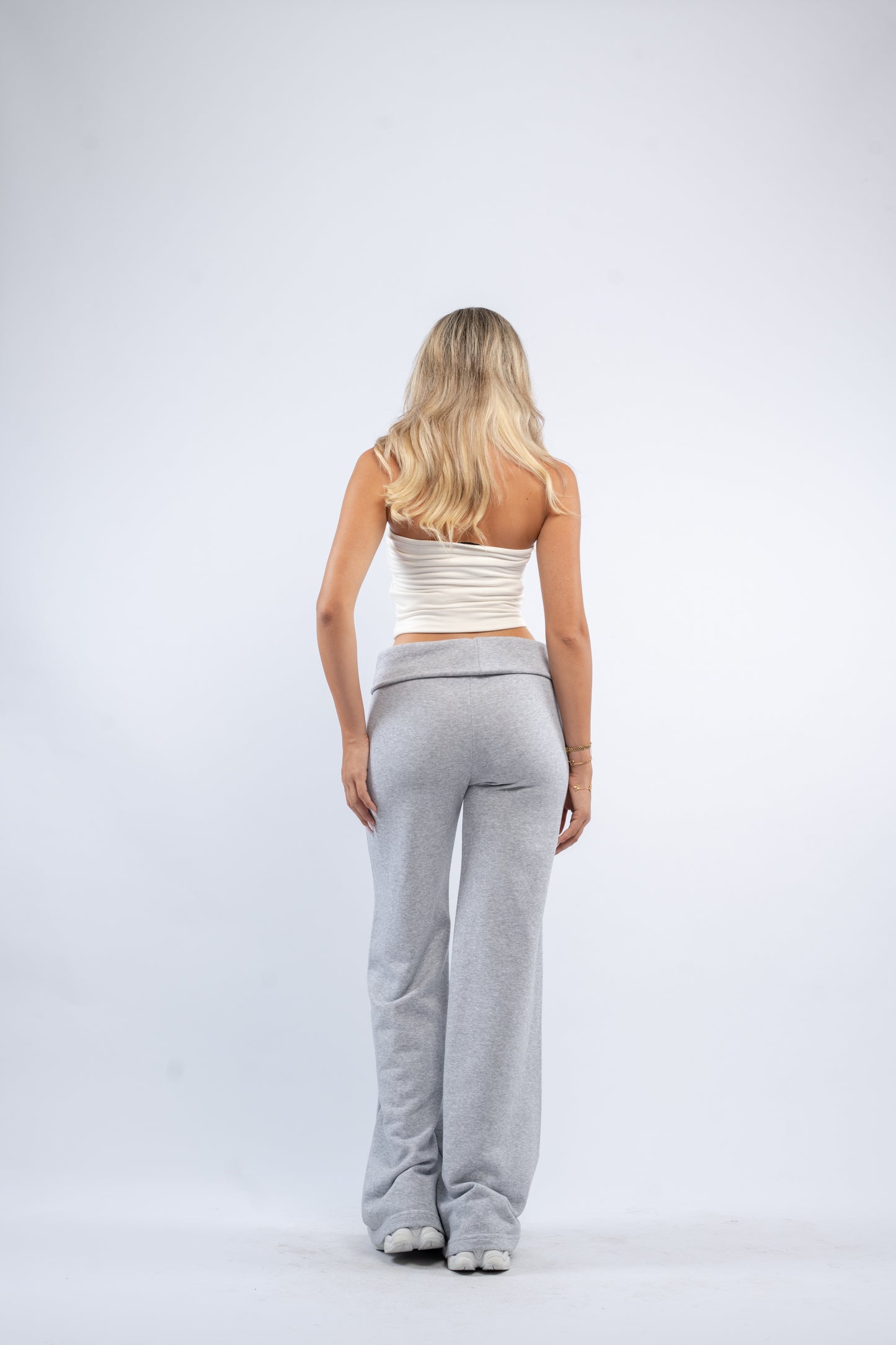 Fold-over lounge pants