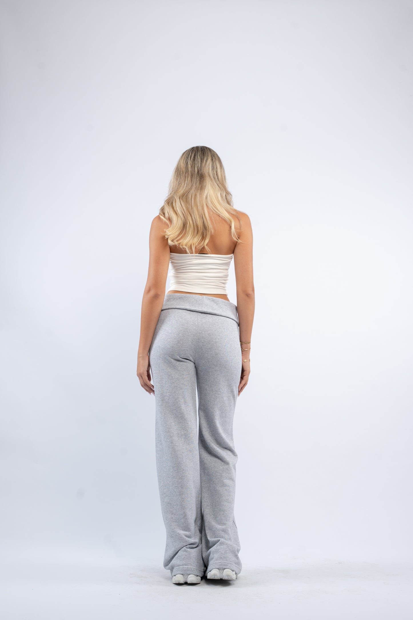 Fold-over lounge pants