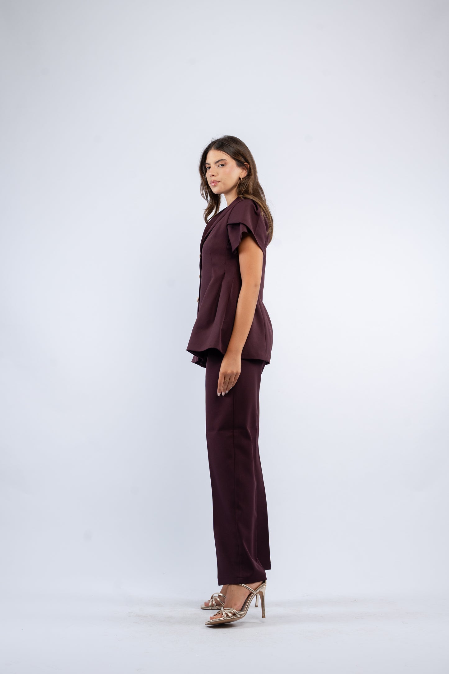 Puff blazer set