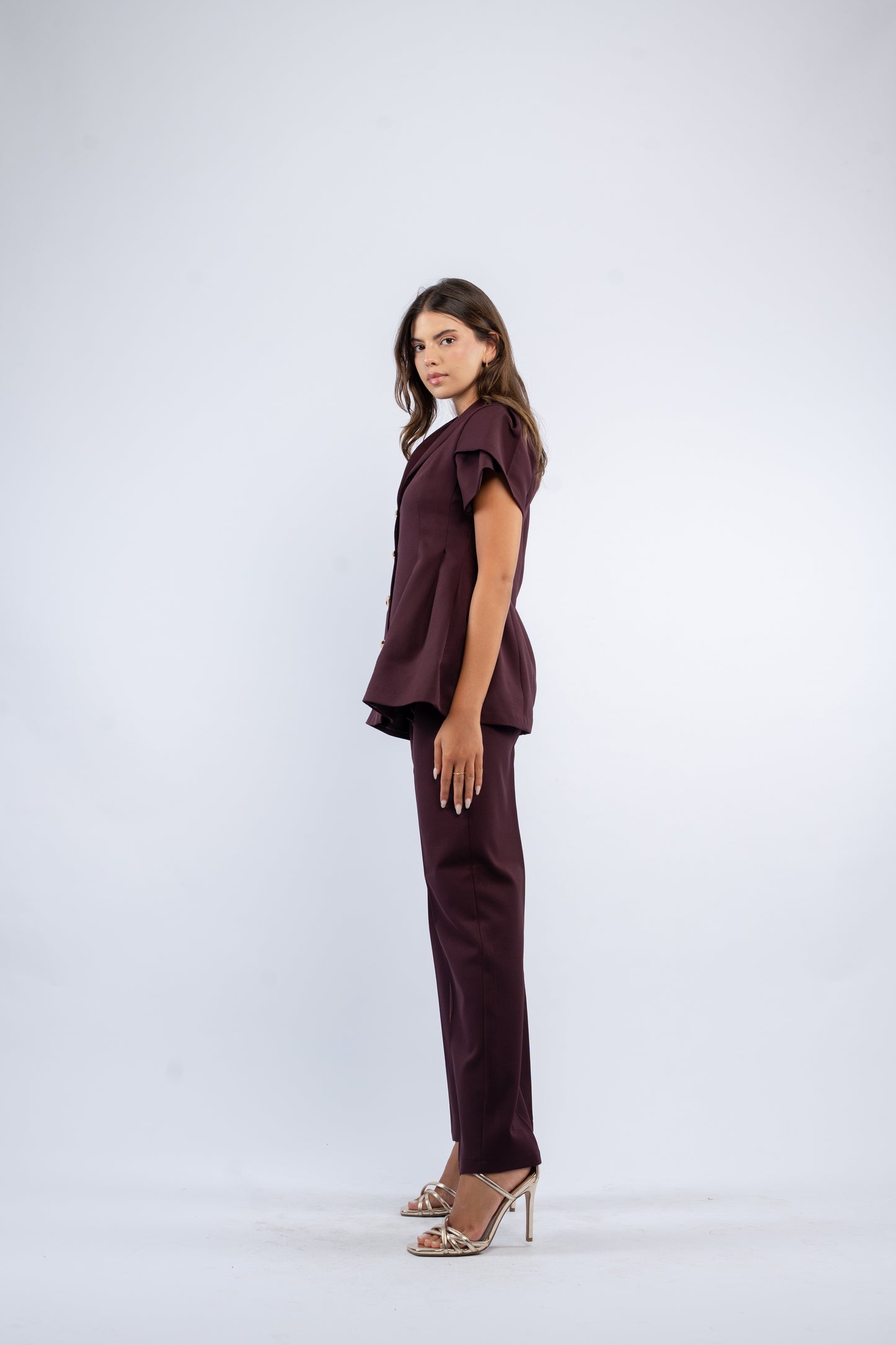 Puff blazer set