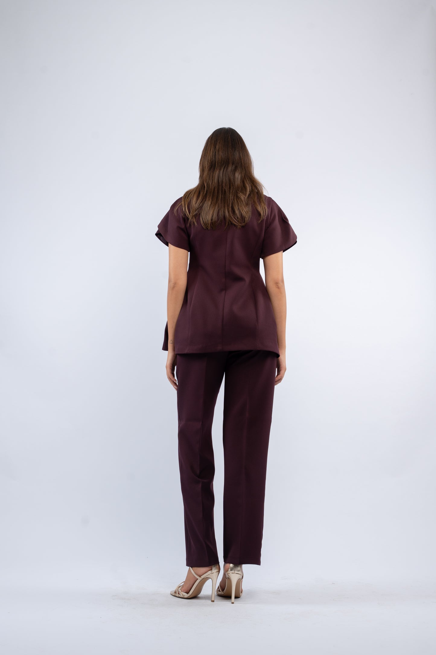 Puff blazer set