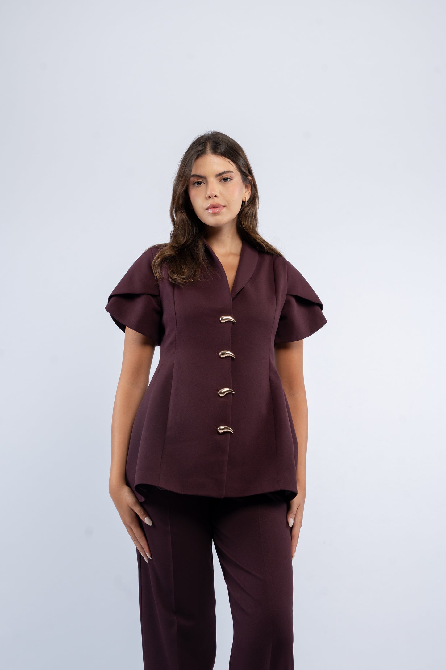 Puff blazer set