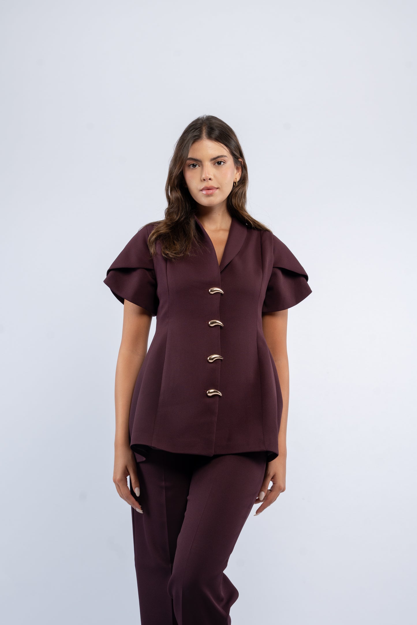 Puff blazer set