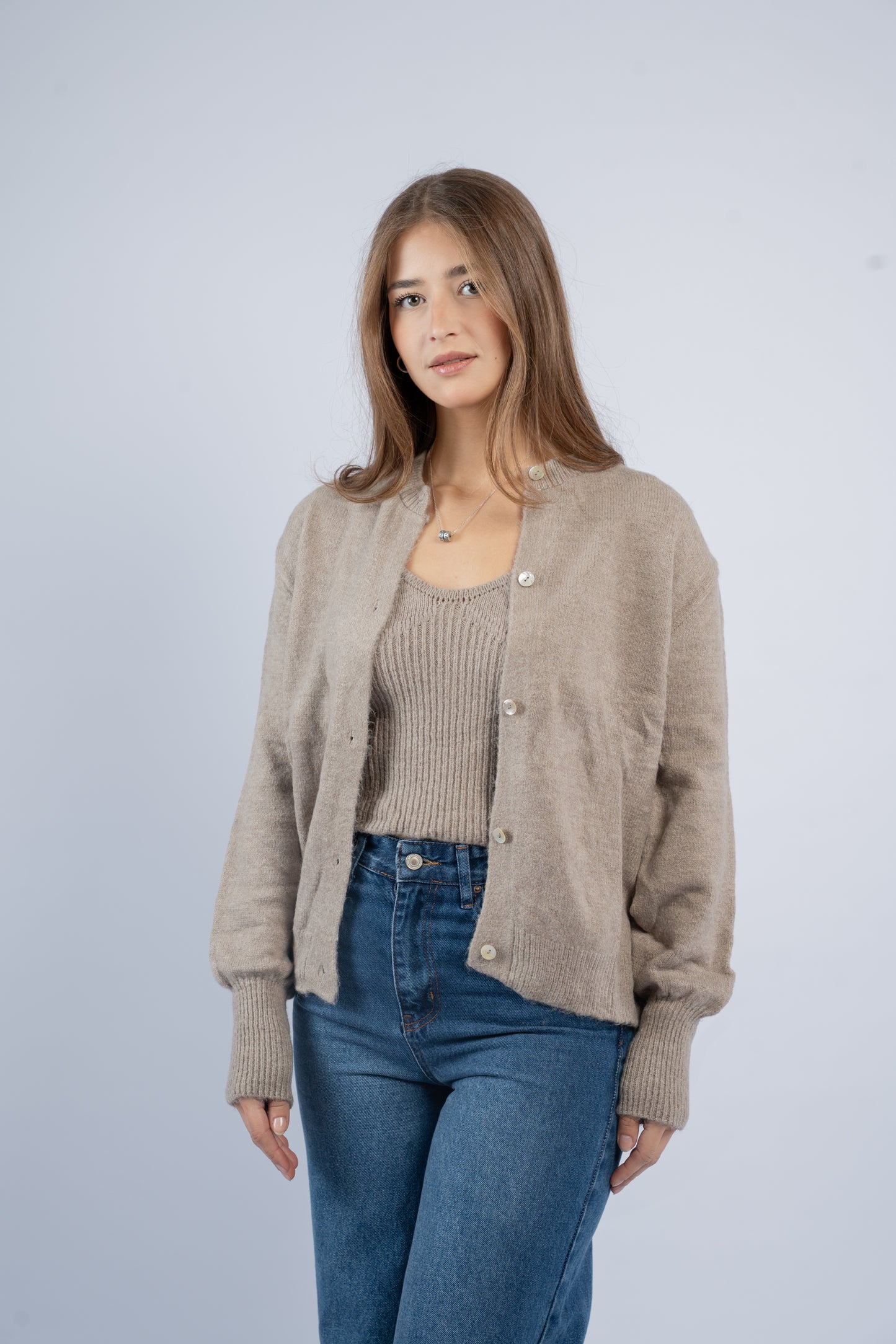 Twin wool jacket