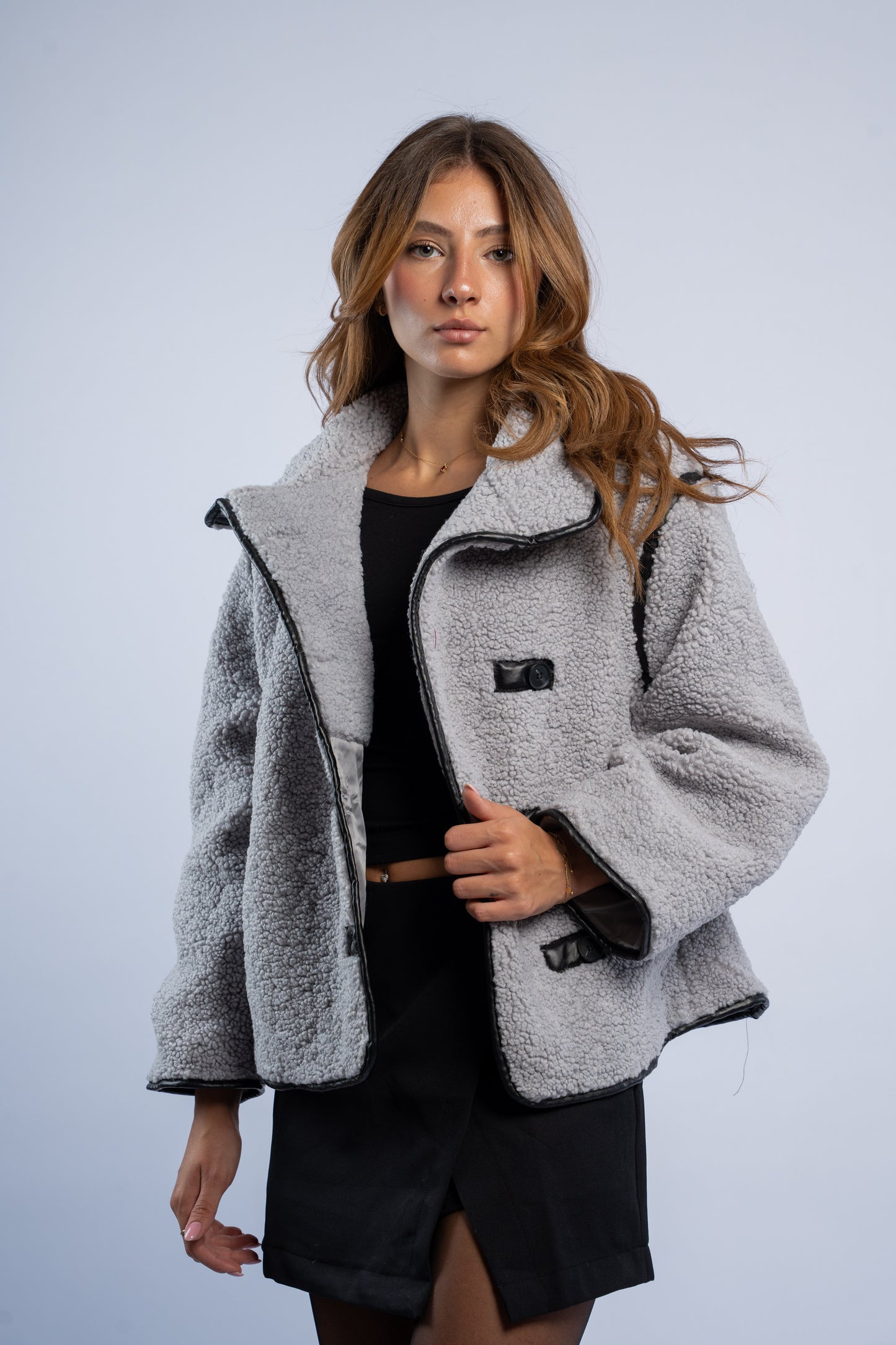 Soft Wool Blend Jacket