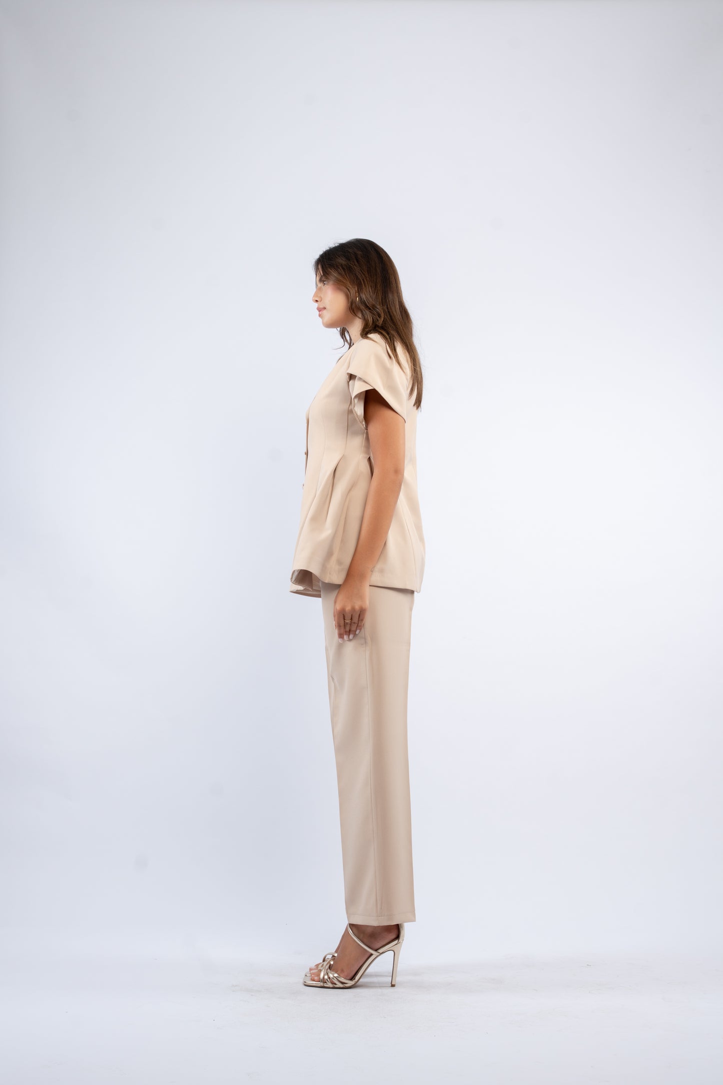 Puff blazer set