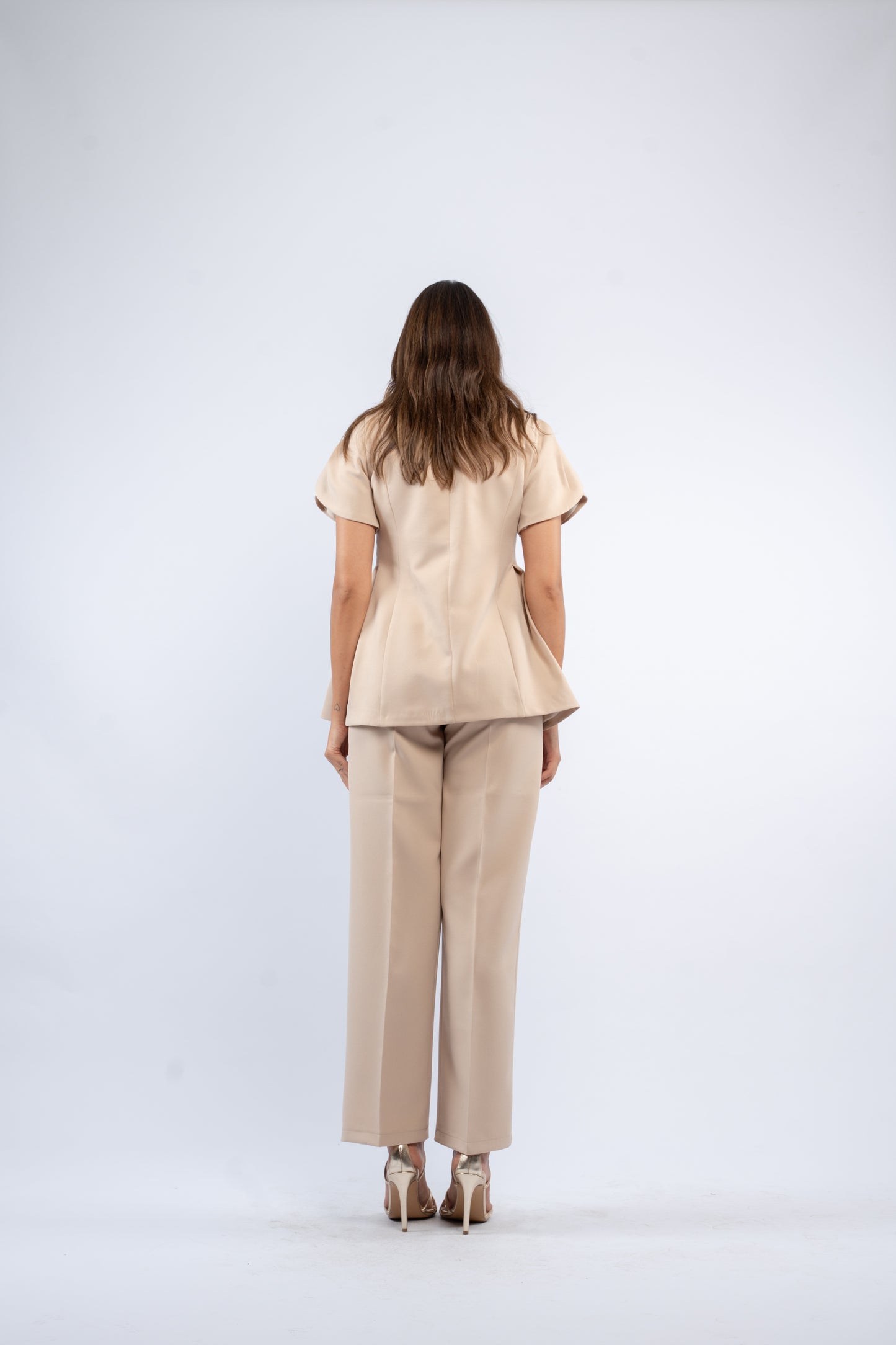 Puff blazer set