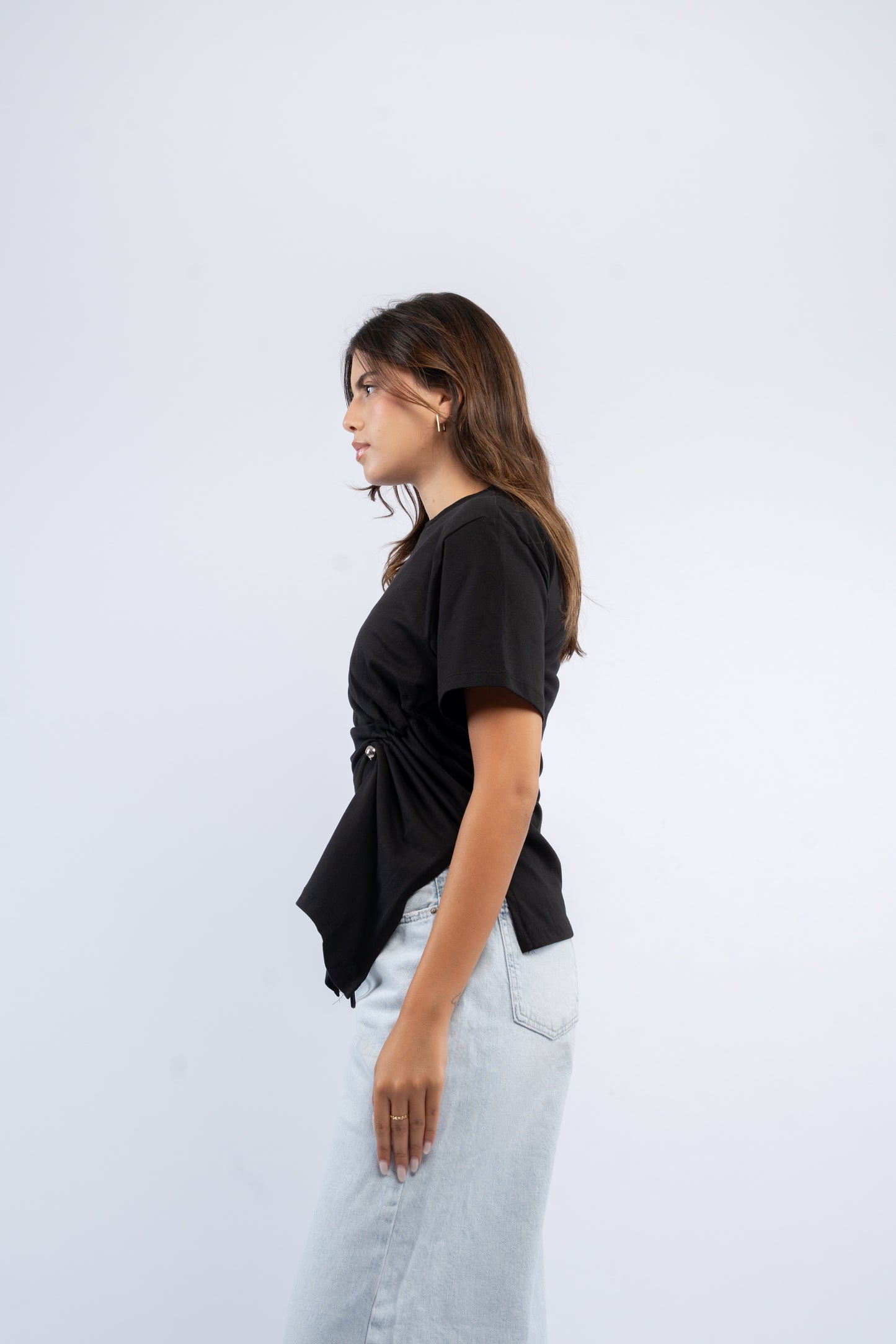 Drawstring tee