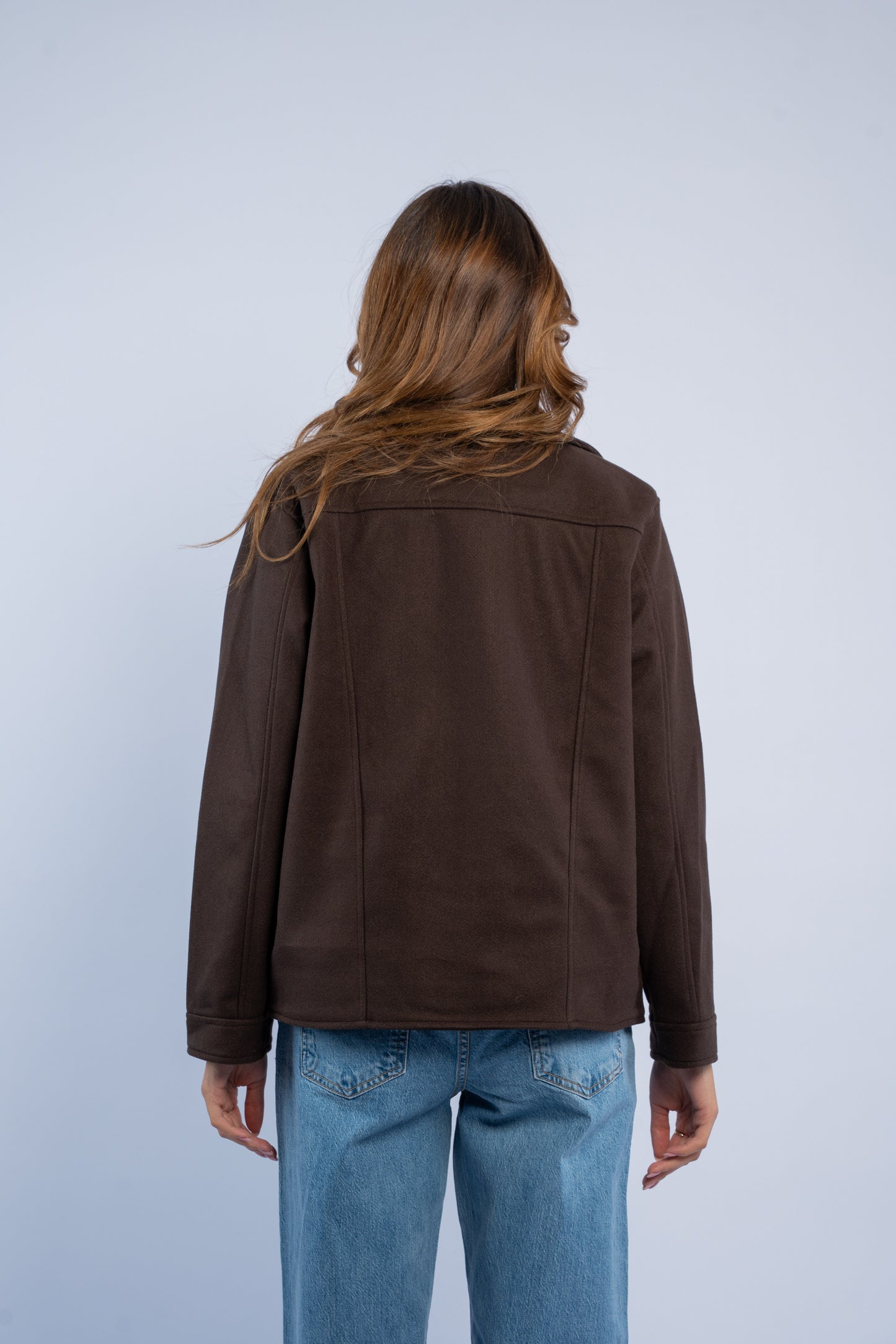 Jacket with front pockets