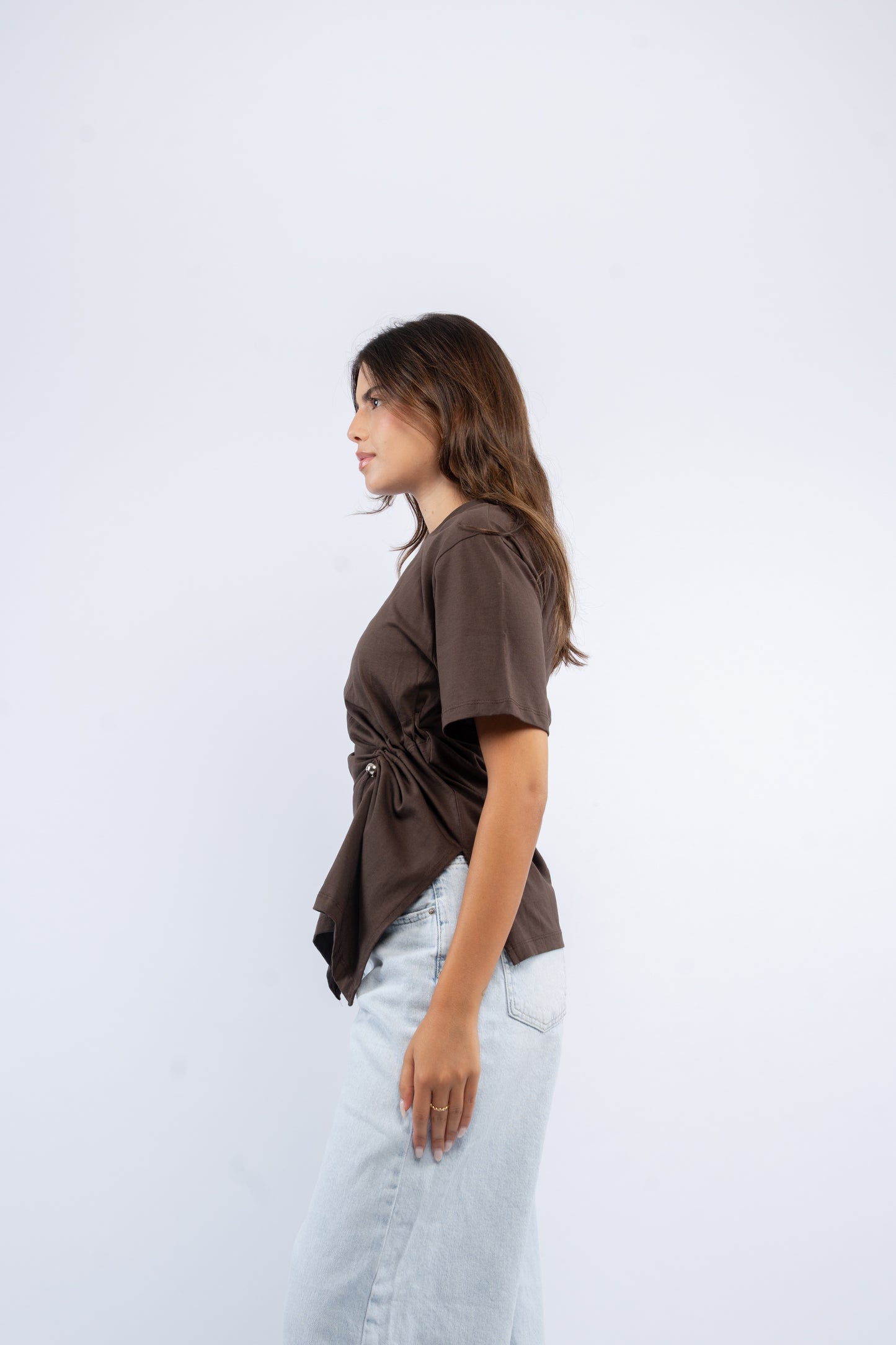 Drawstring tee