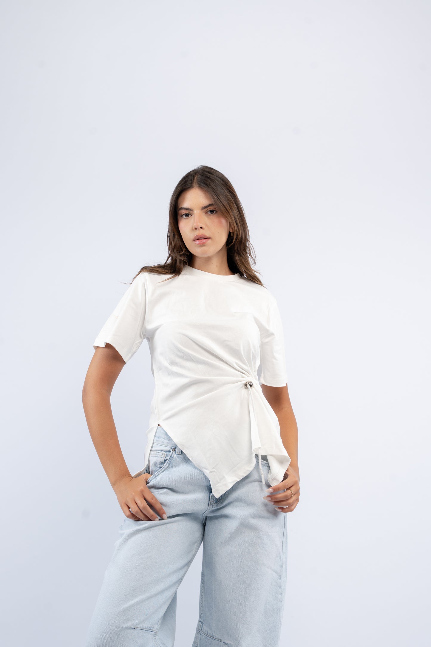 Drawstring tee