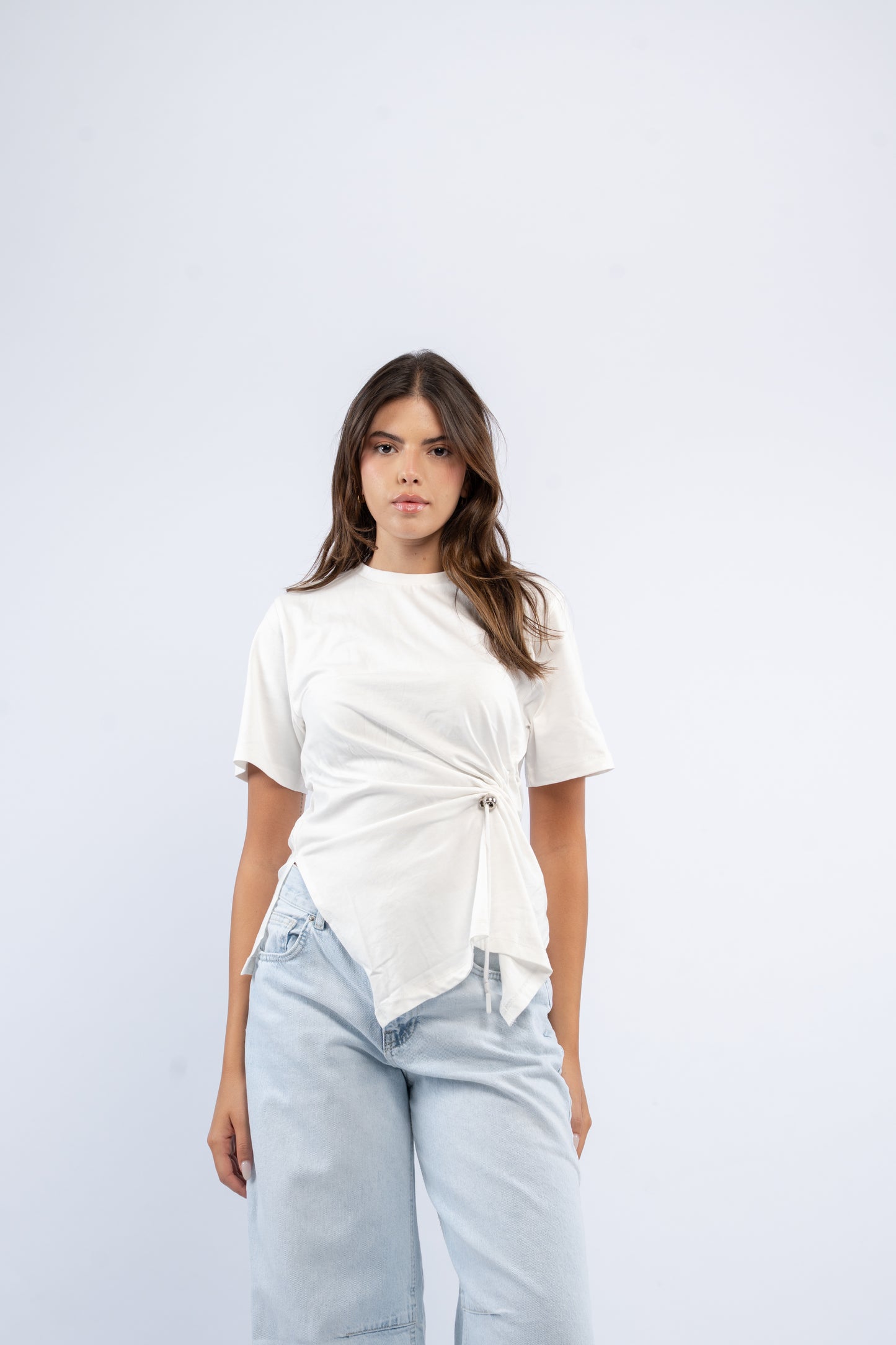 Drawstring tee
