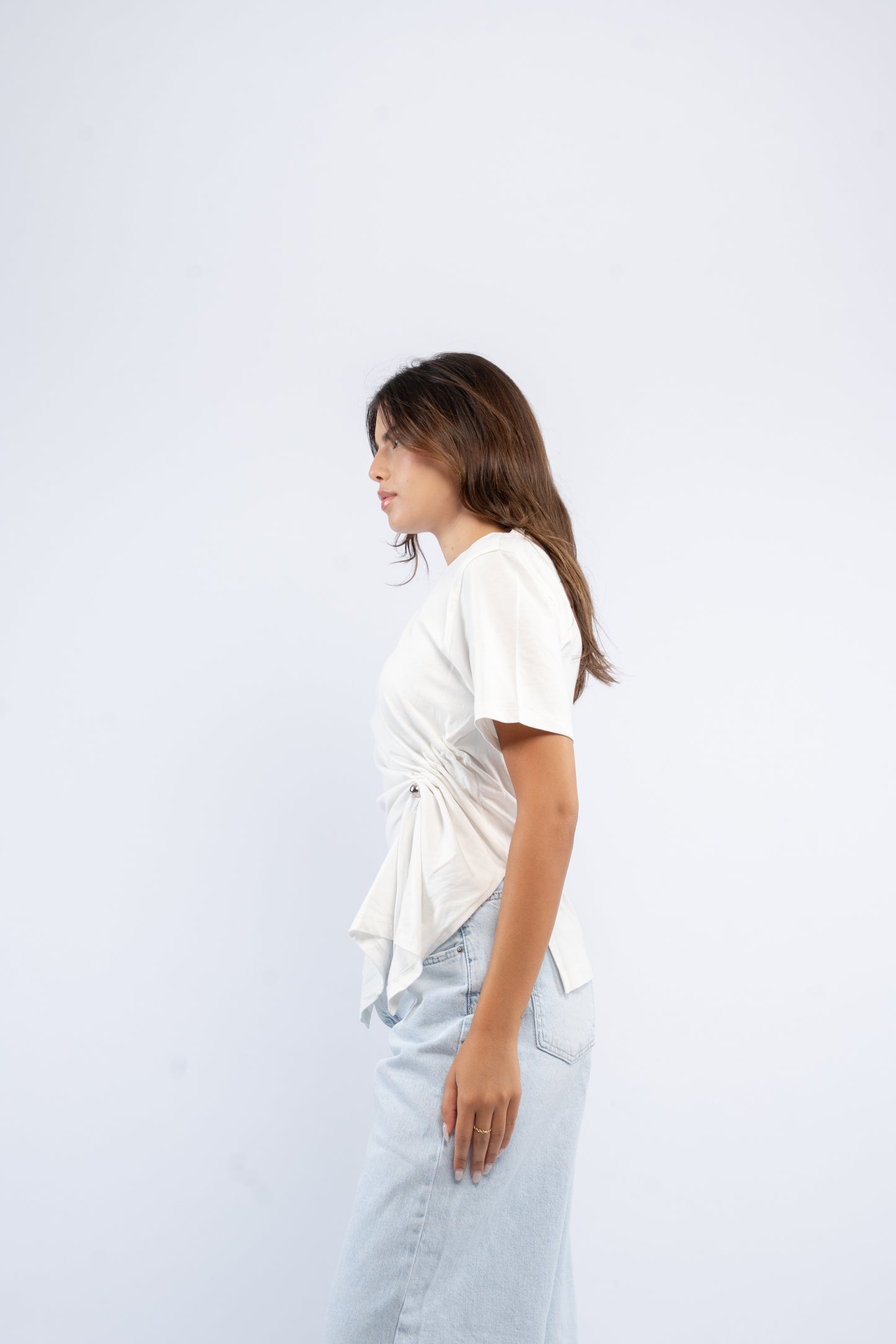 Drawstring tee