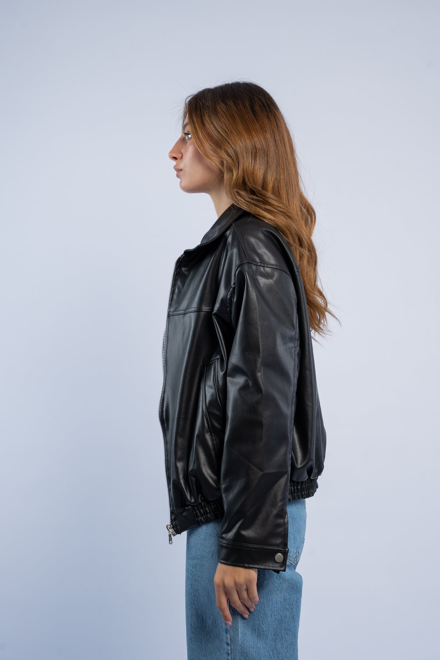 Leather jacket