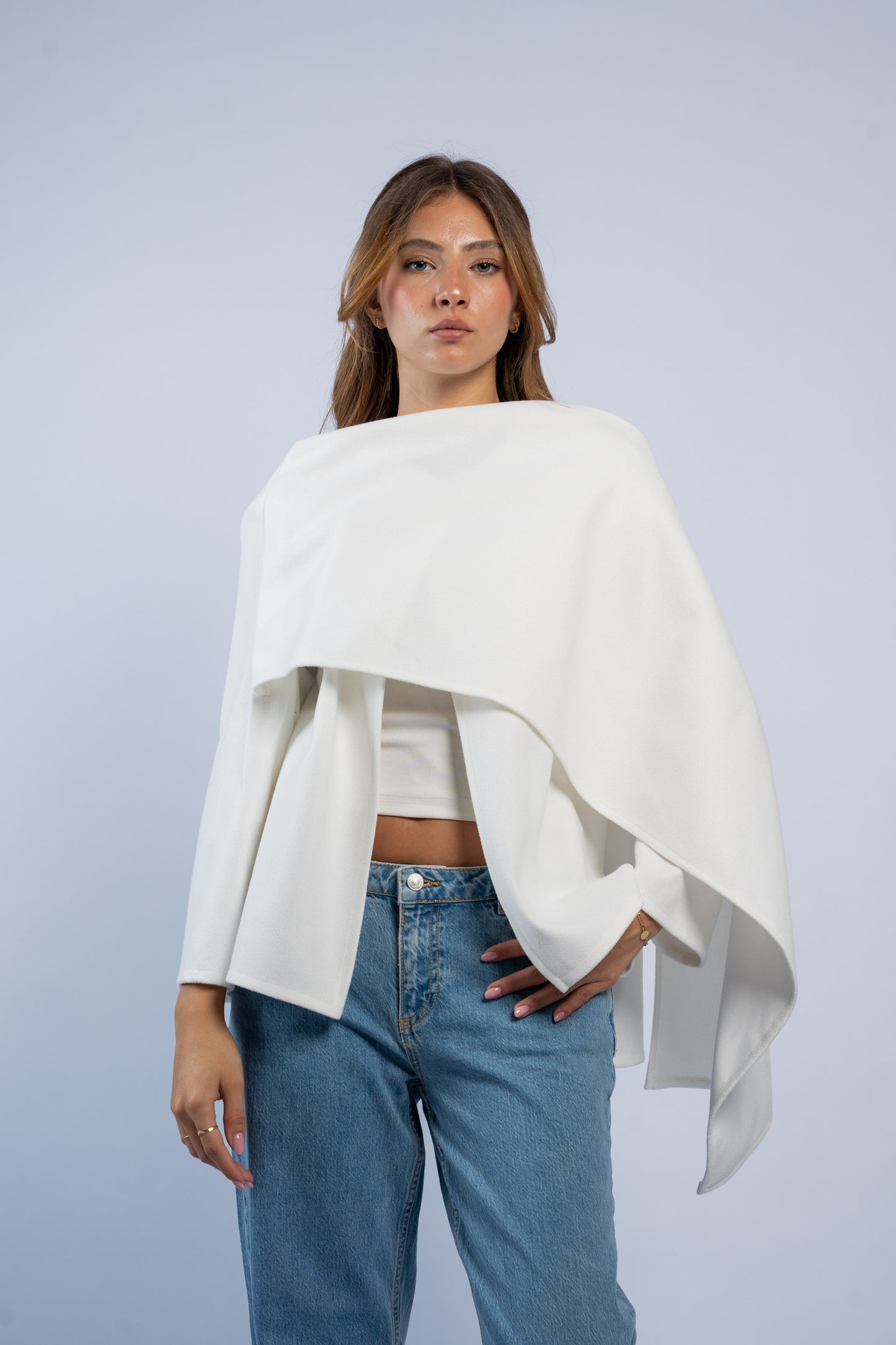 Scarf jacket