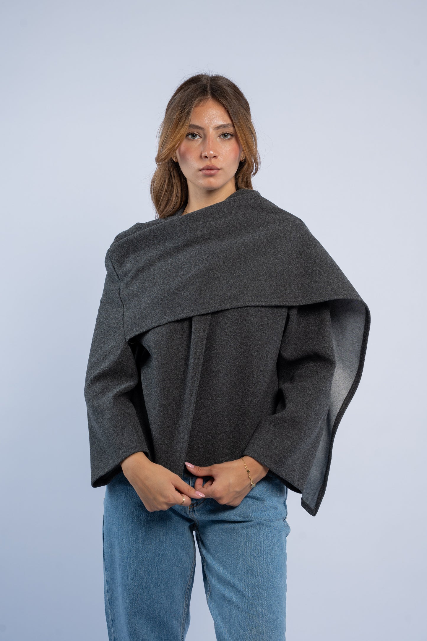 Scarf jacket