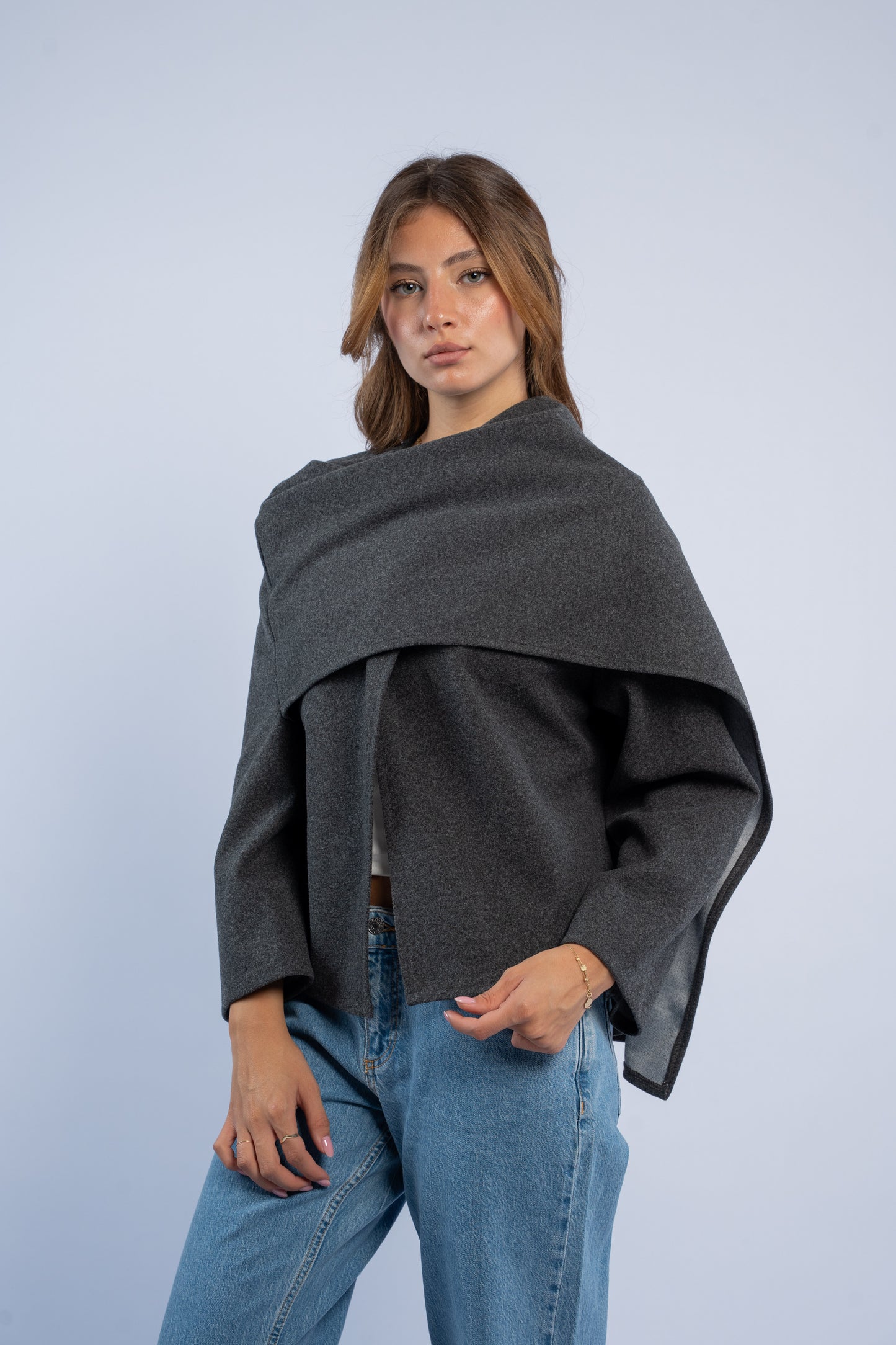 Scarf jacket