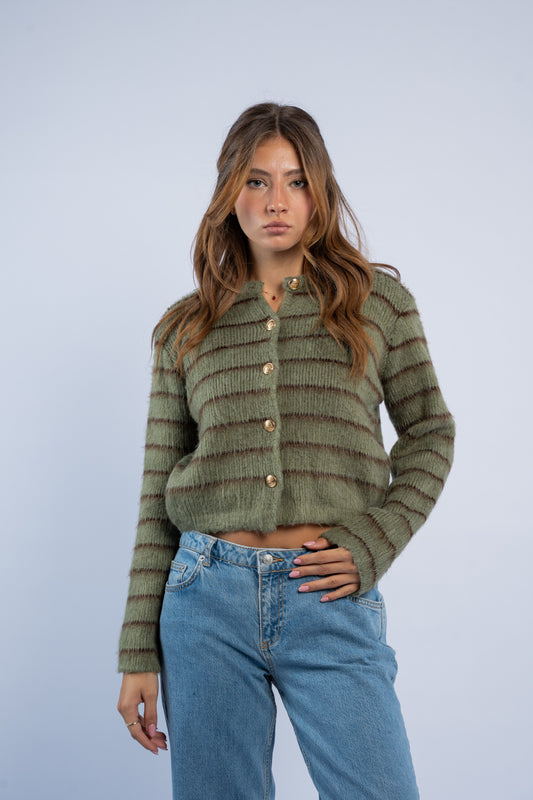 Knit cardigan