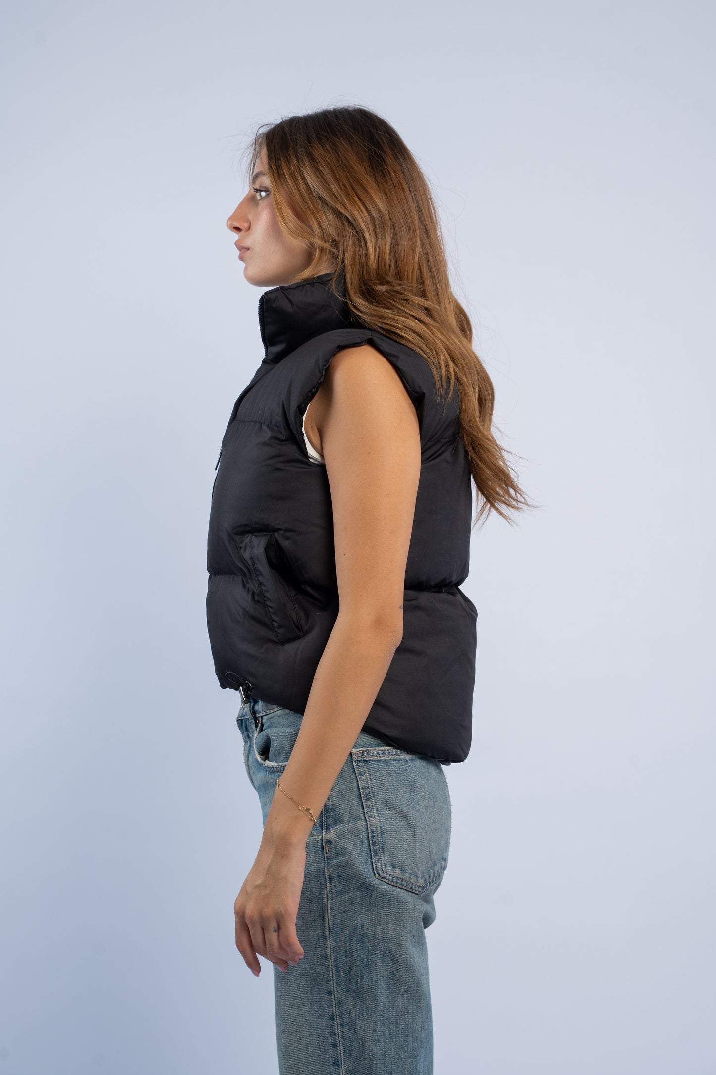 Black Puffer Vest