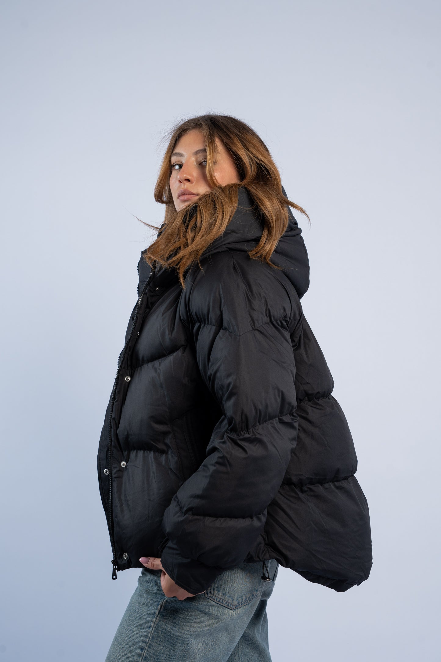 Oversized puffer jacket