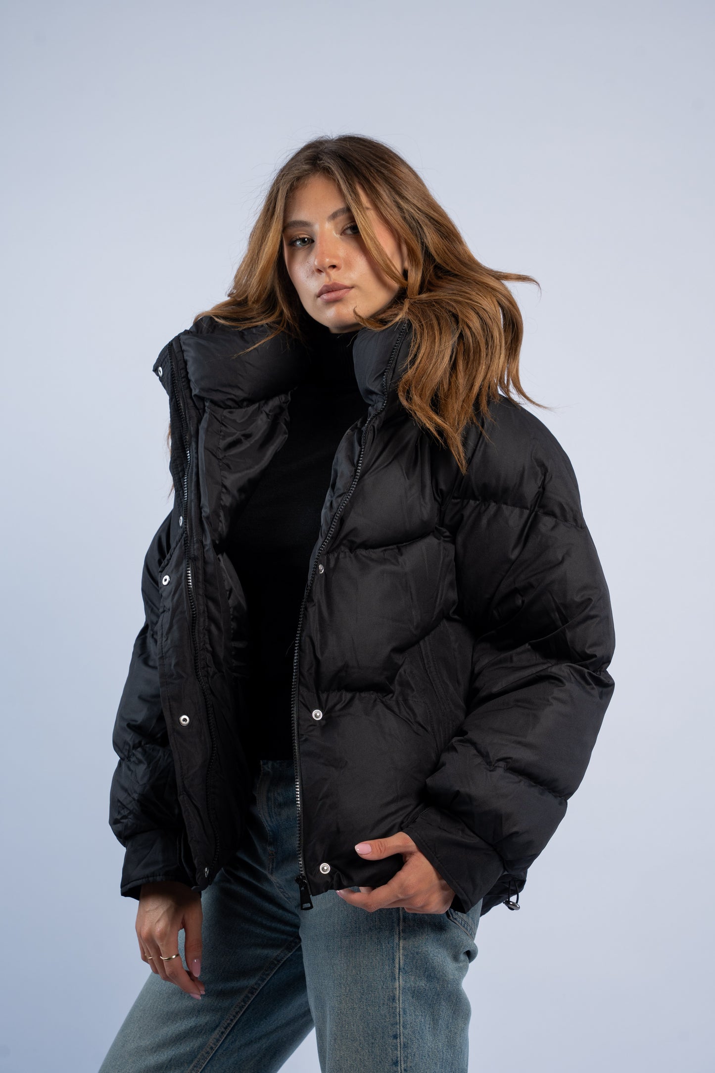 Oversized puffer jacket