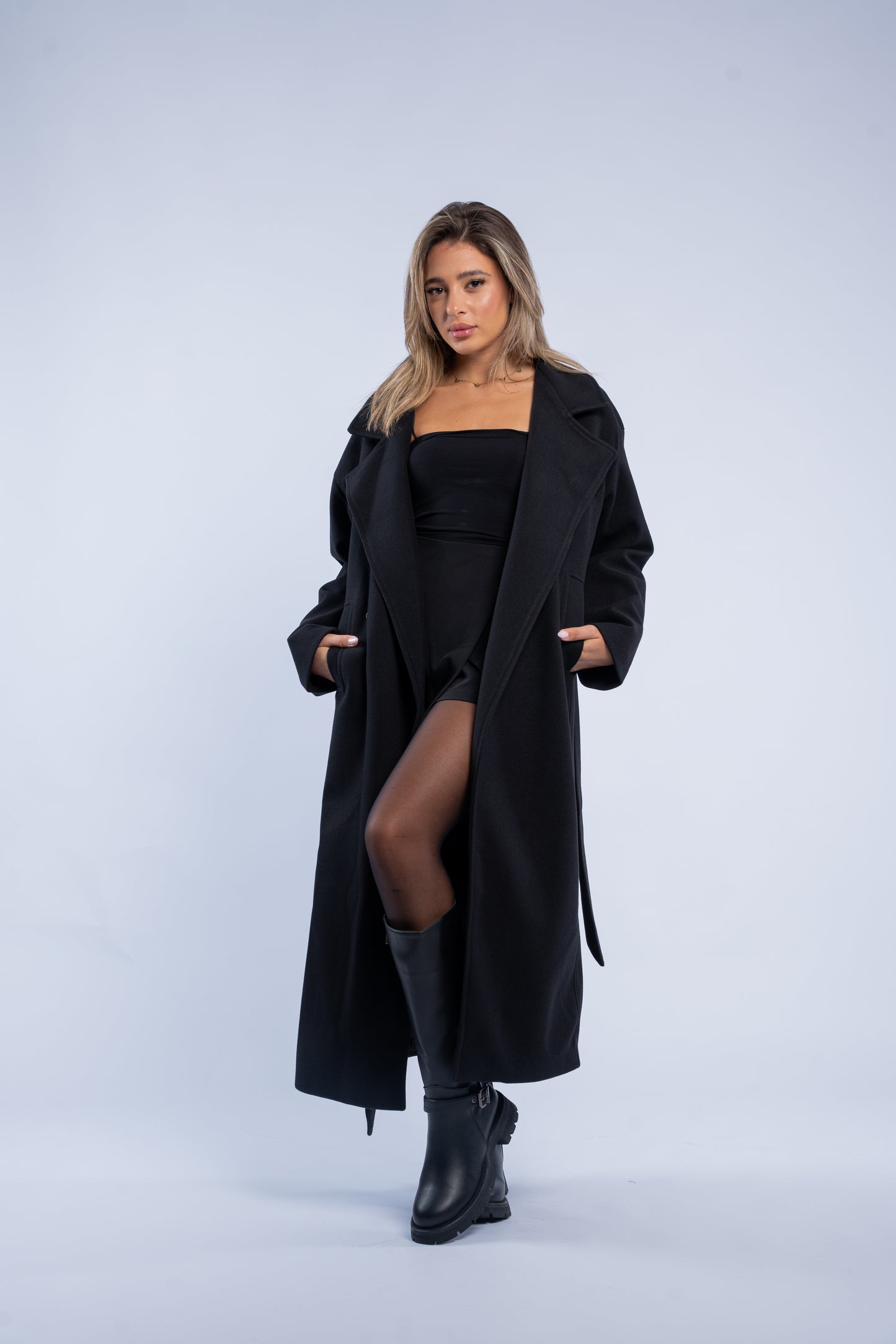 Belted Manteau