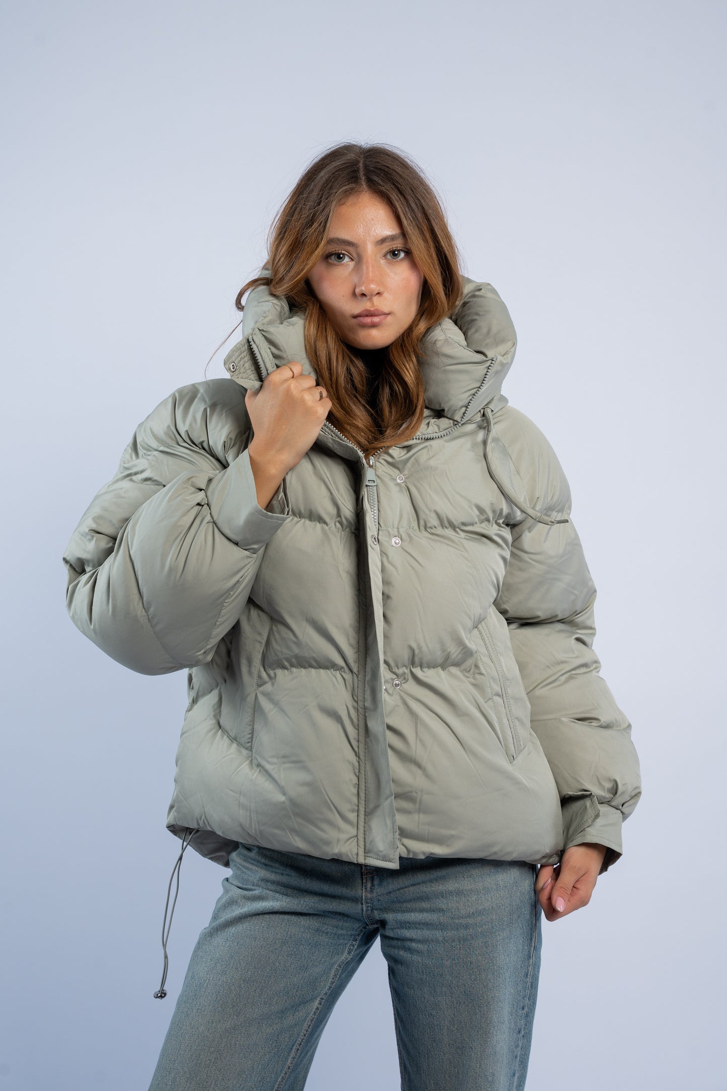 Oversized puffer jacket