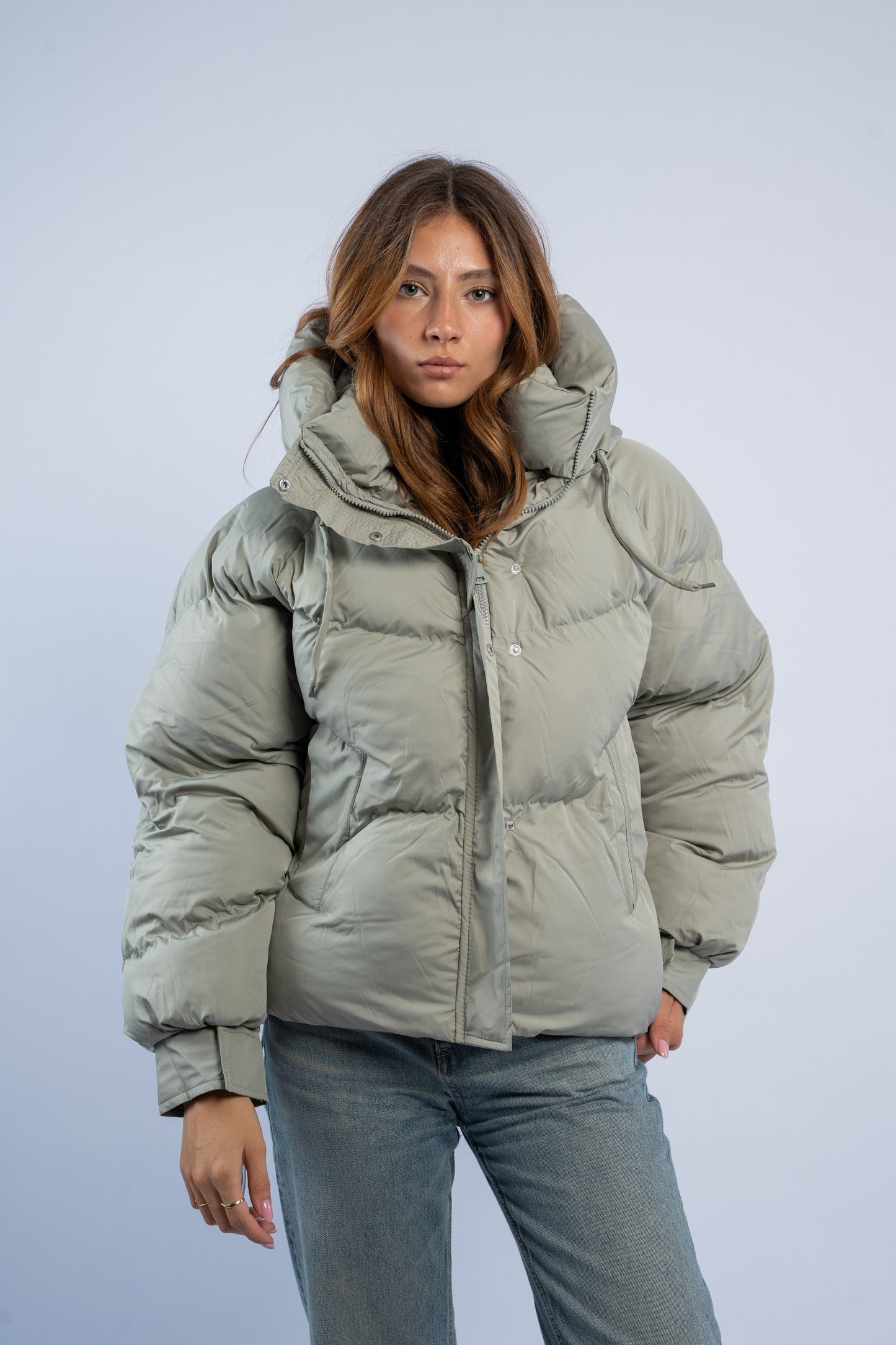 Oversized puffer jacket