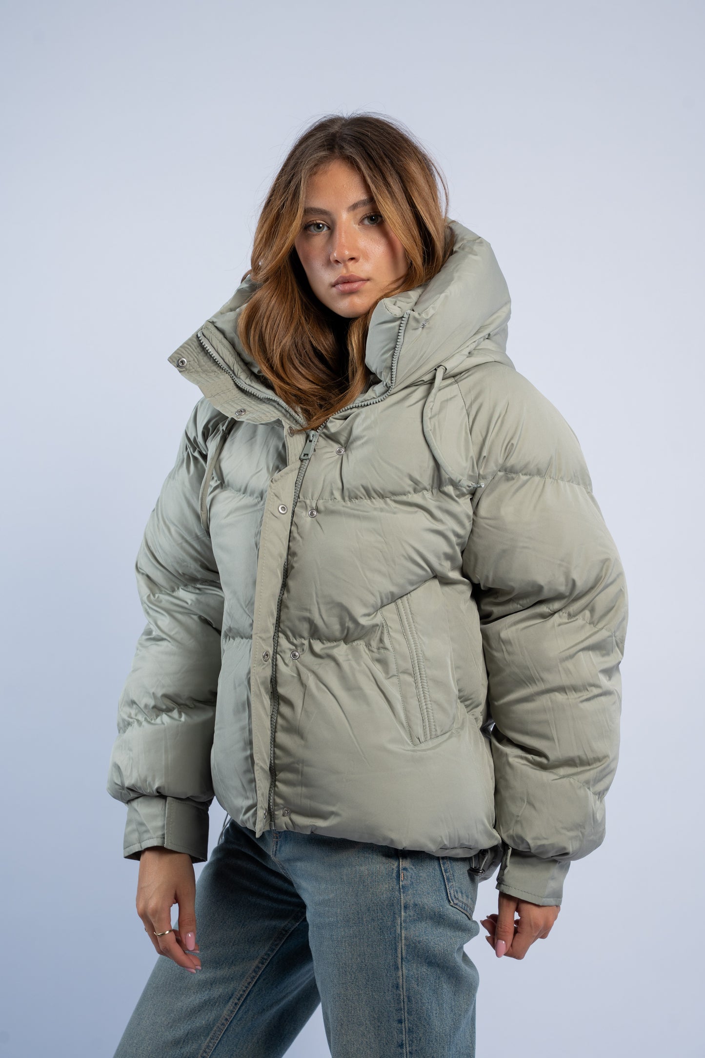 Oversized puffer jacket