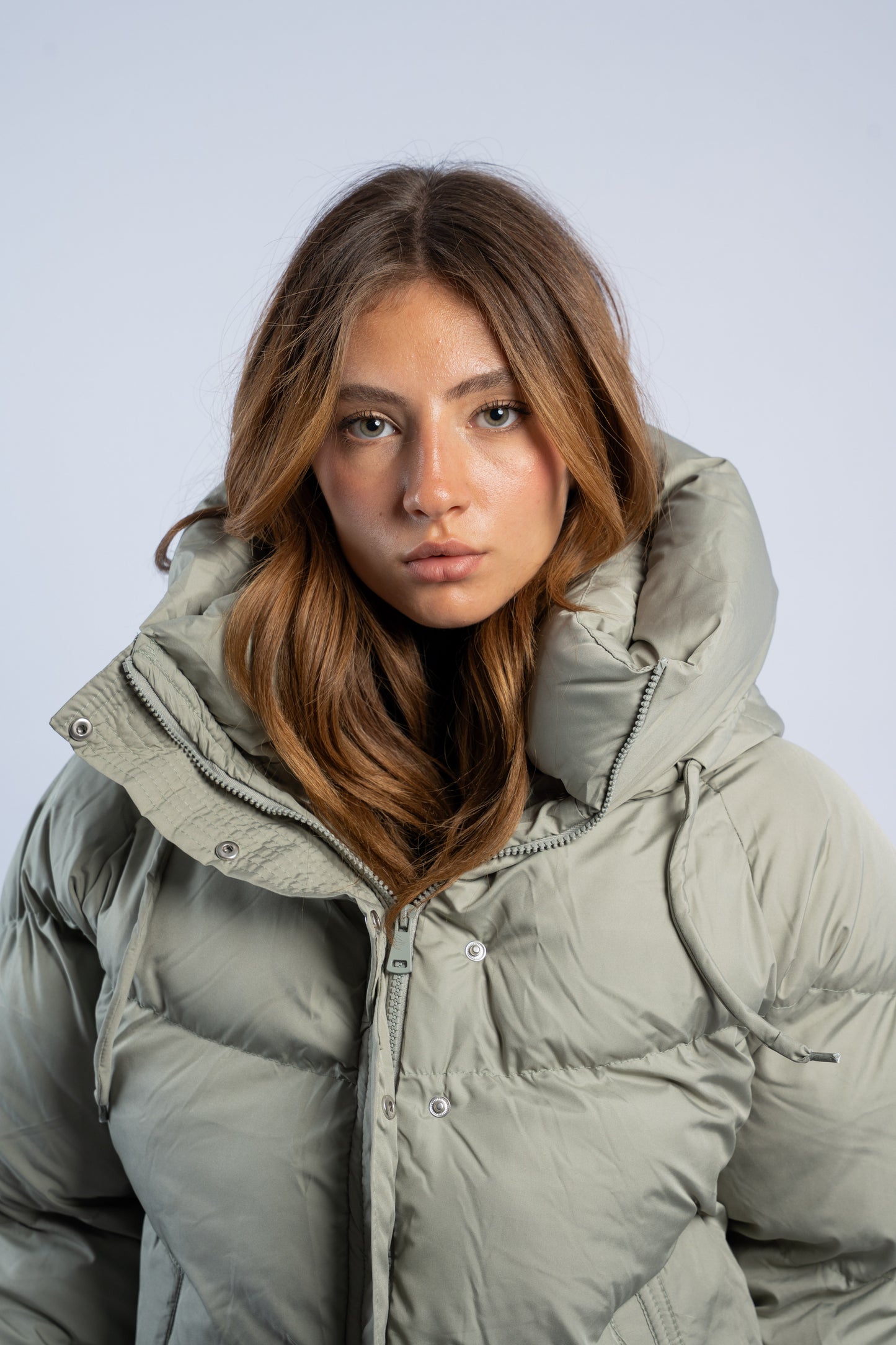 Oversized puffer jacket