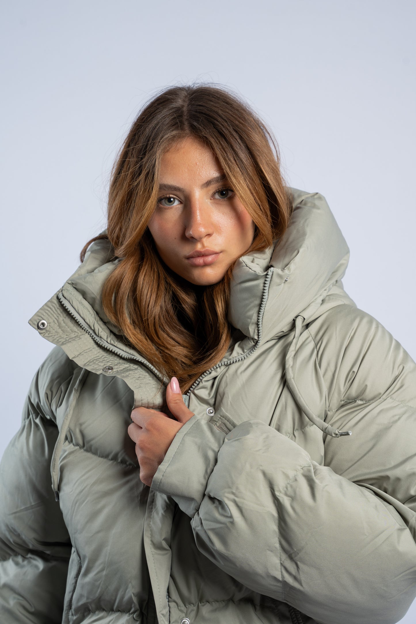 Oversized puffer jacket