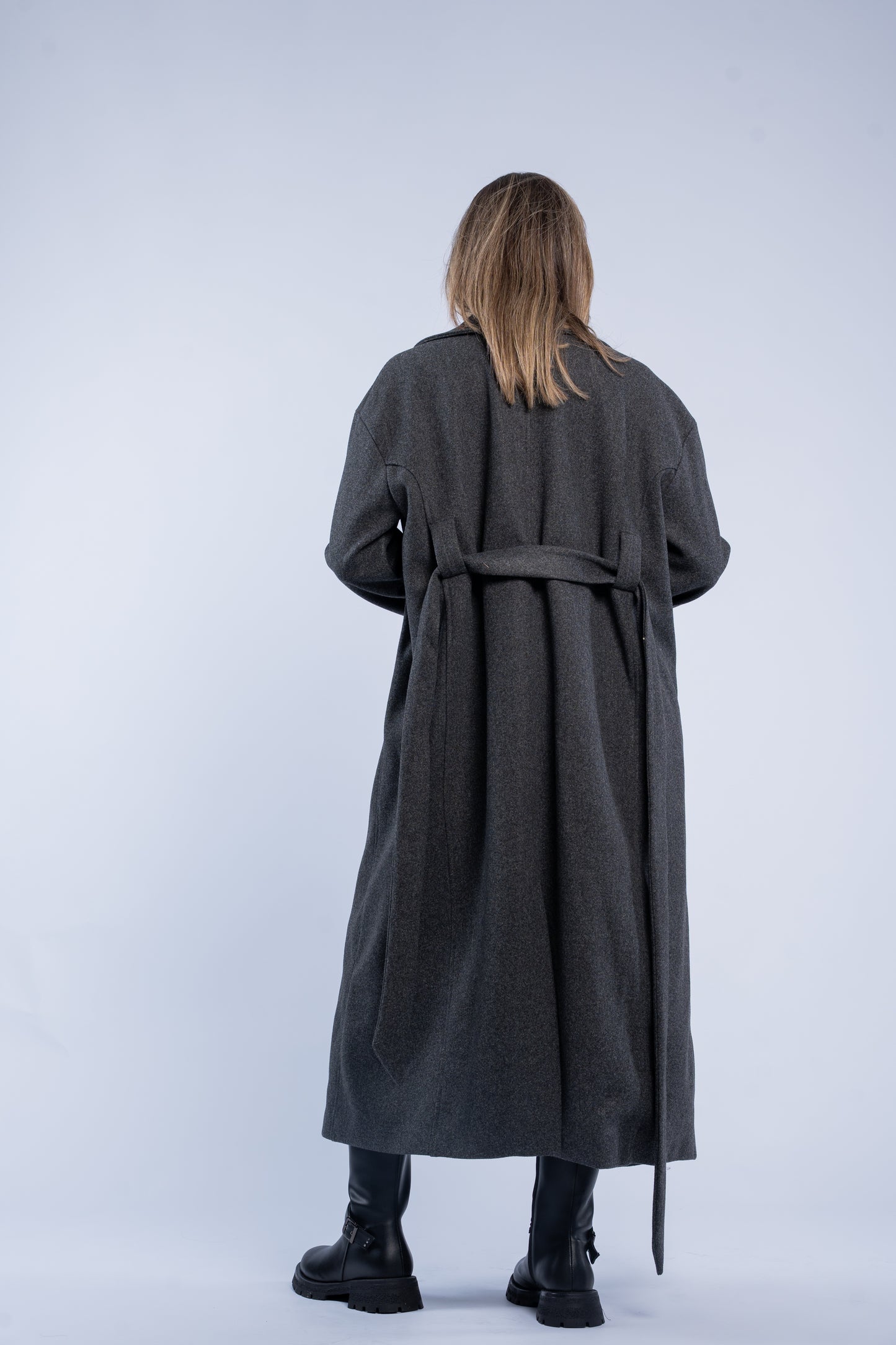 Belted Manteau