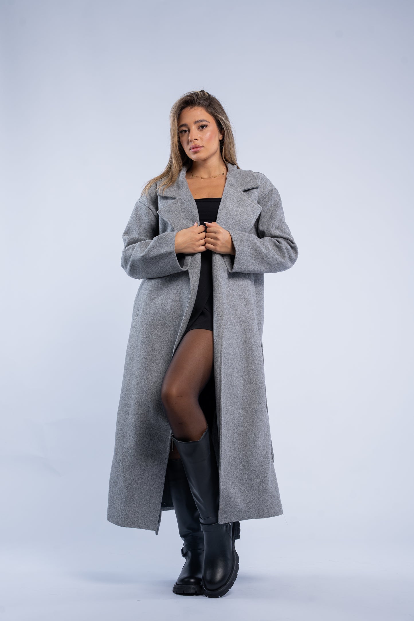 Belted Manteau